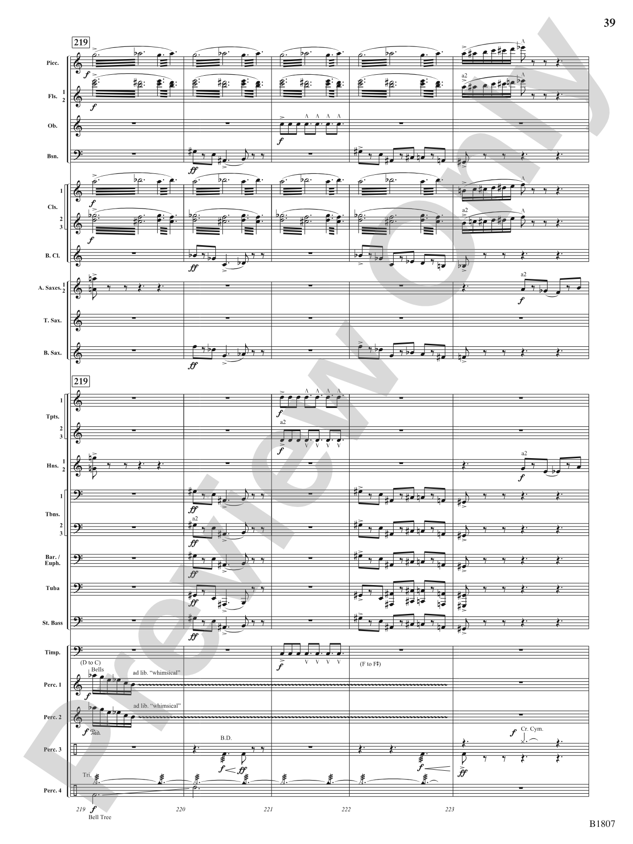 Il Mazzamurello (The Whimsical Italian Elf): Concert Band Conductor Score & Parts