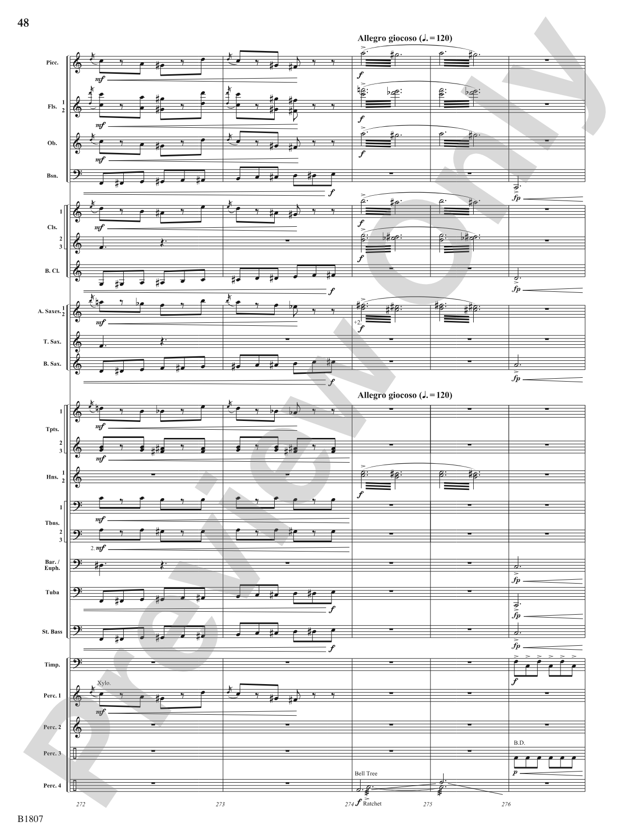 Il Mazzamurello (The Whimsical Italian Elf): Concert Band Conductor Score & Parts