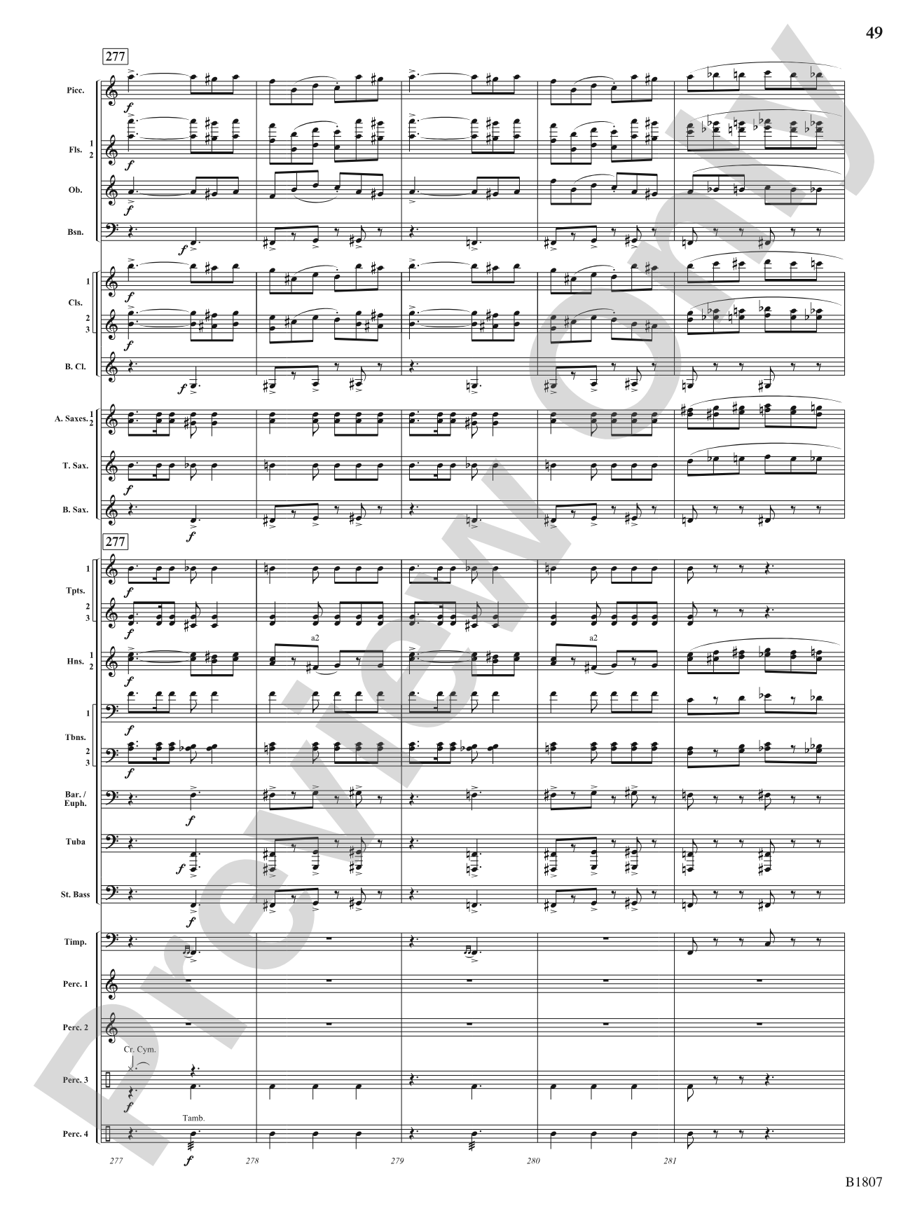 Il Mazzamurello (The Whimsical Italian Elf): Concert Band Conductor Score & Parts