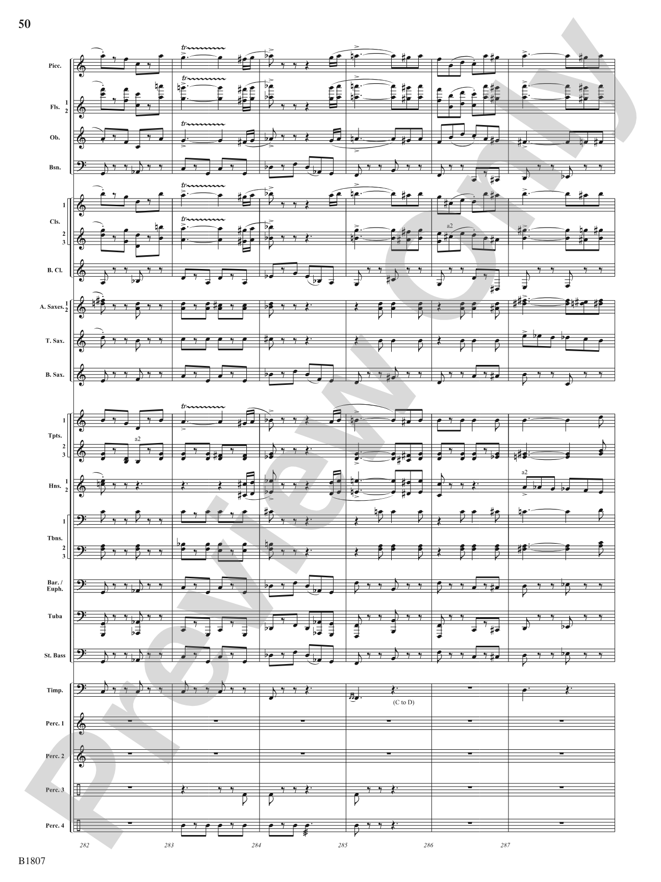 Il Mazzamurello (The Whimsical Italian Elf): Concert Band Conductor Score & Parts