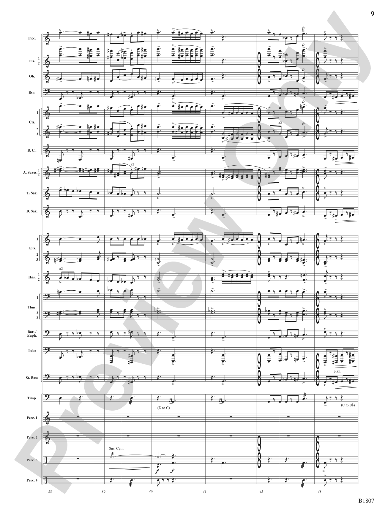 Il Mazzamurello (The Whimsical Italian Elf): Concert Band Conductor Score & Parts