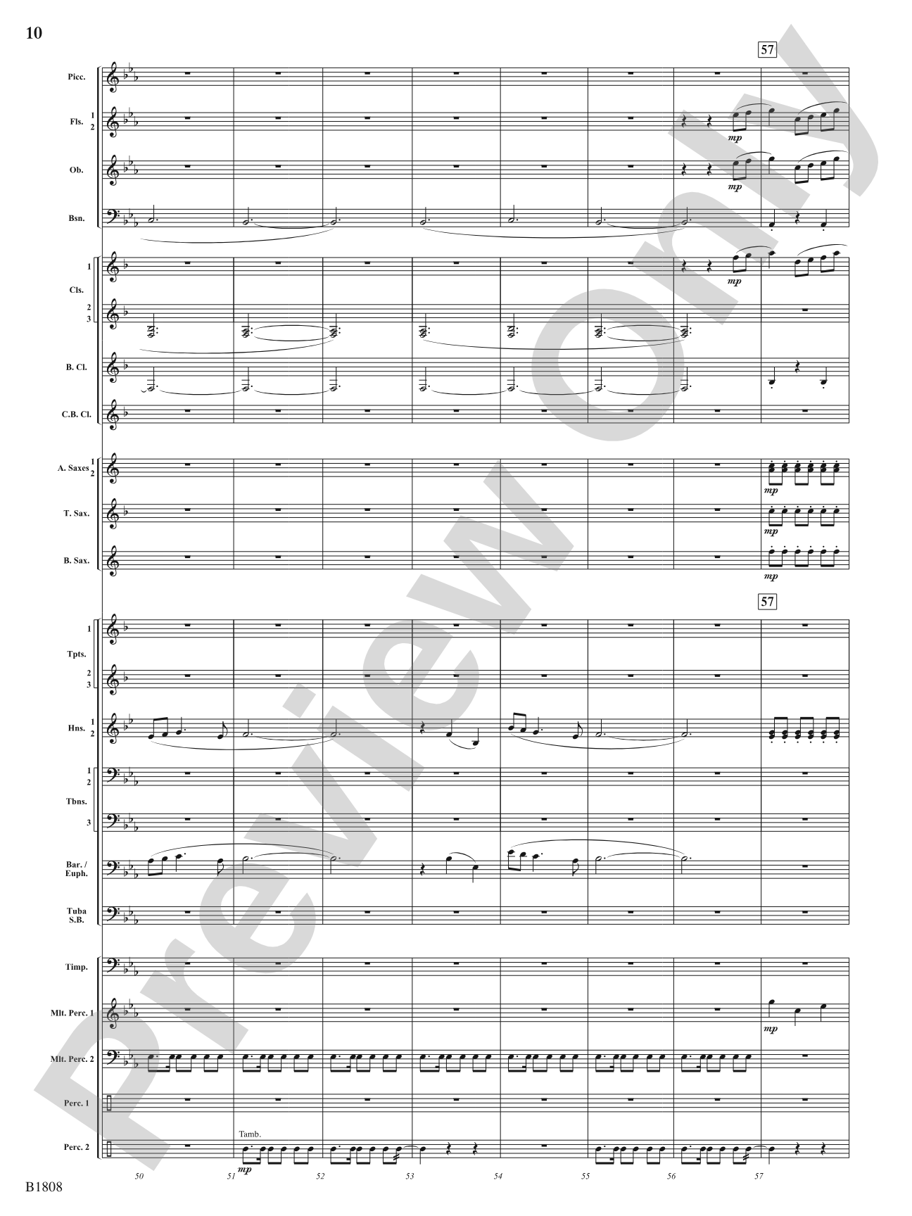 To Dance Among the Stars: Concert Band Conductor Score & Parts