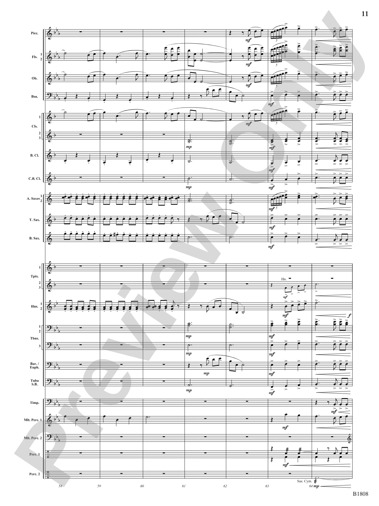 To Dance Among the Stars: Concert Band Conductor Score & Parts