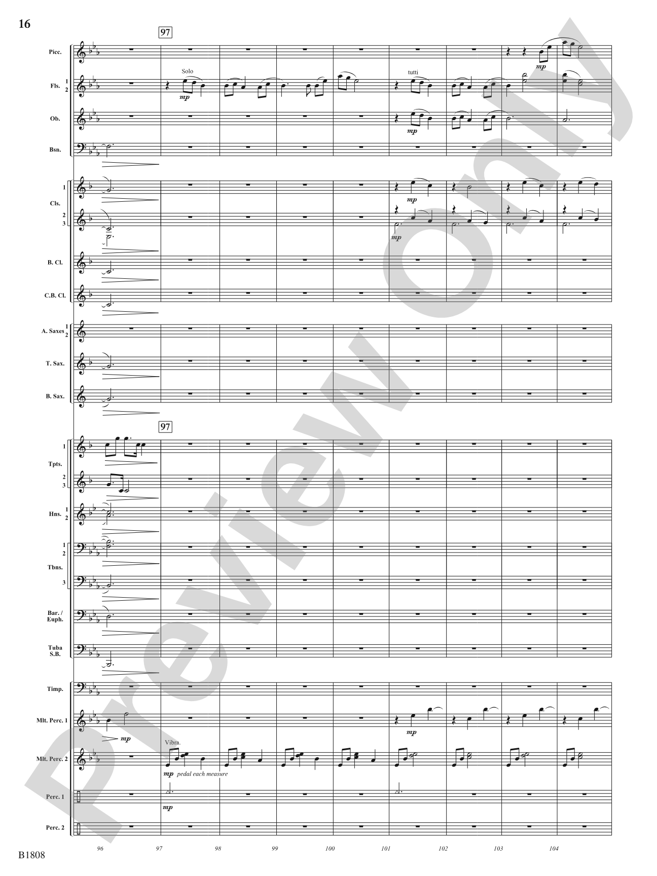 To Dance Among the Stars: Concert Band Conductor Score & Parts
