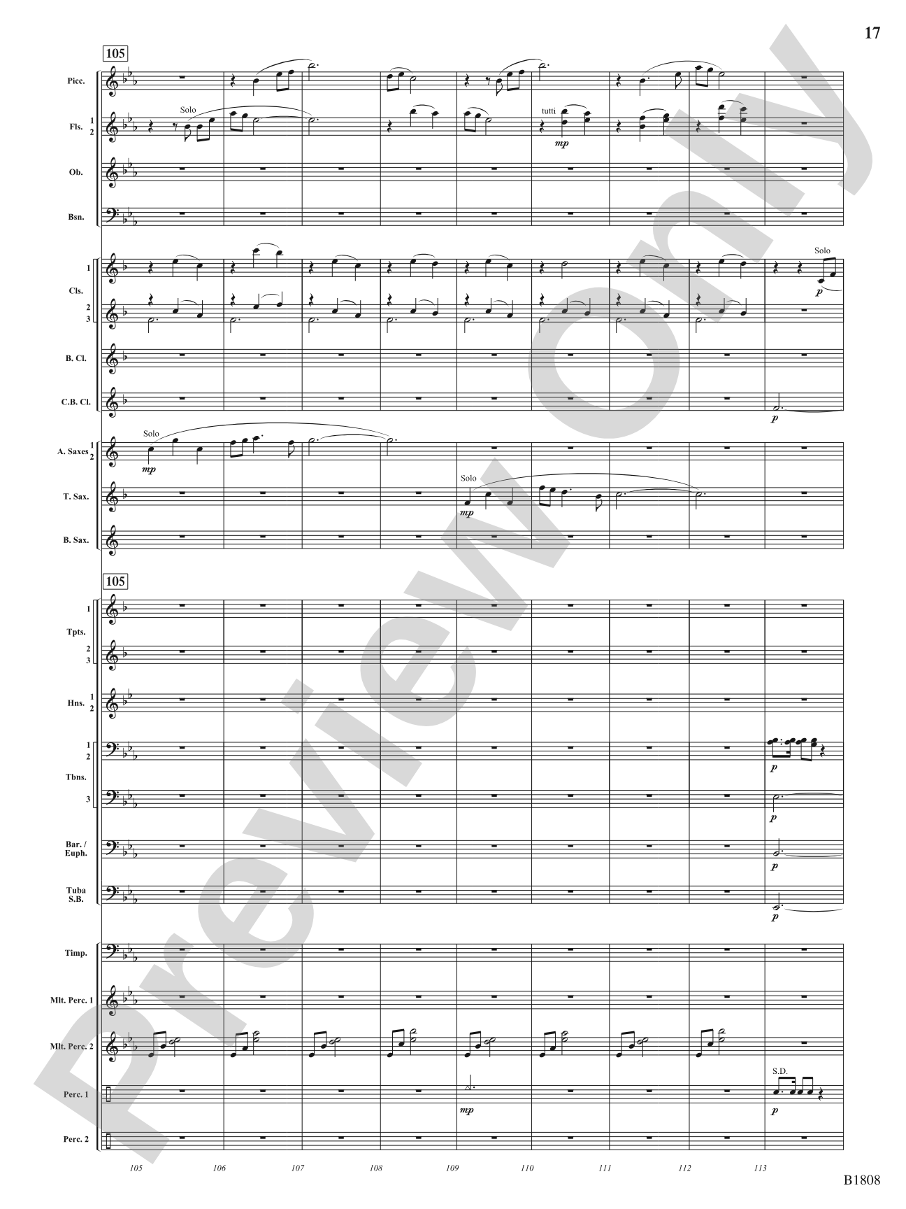To Dance Among the Stars: Concert Band Conductor Score & Parts