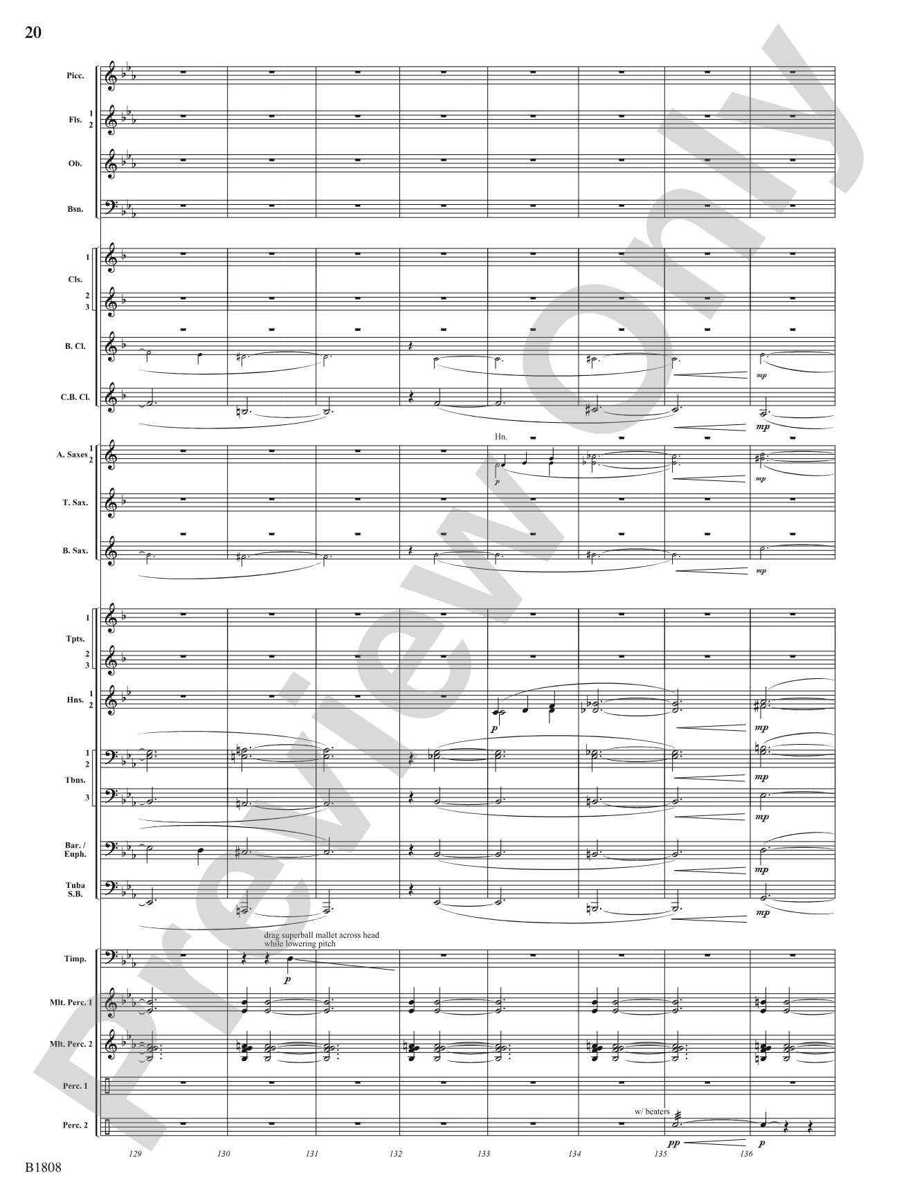 To Dance Among the Stars: Concert Band Conductor Score & Parts