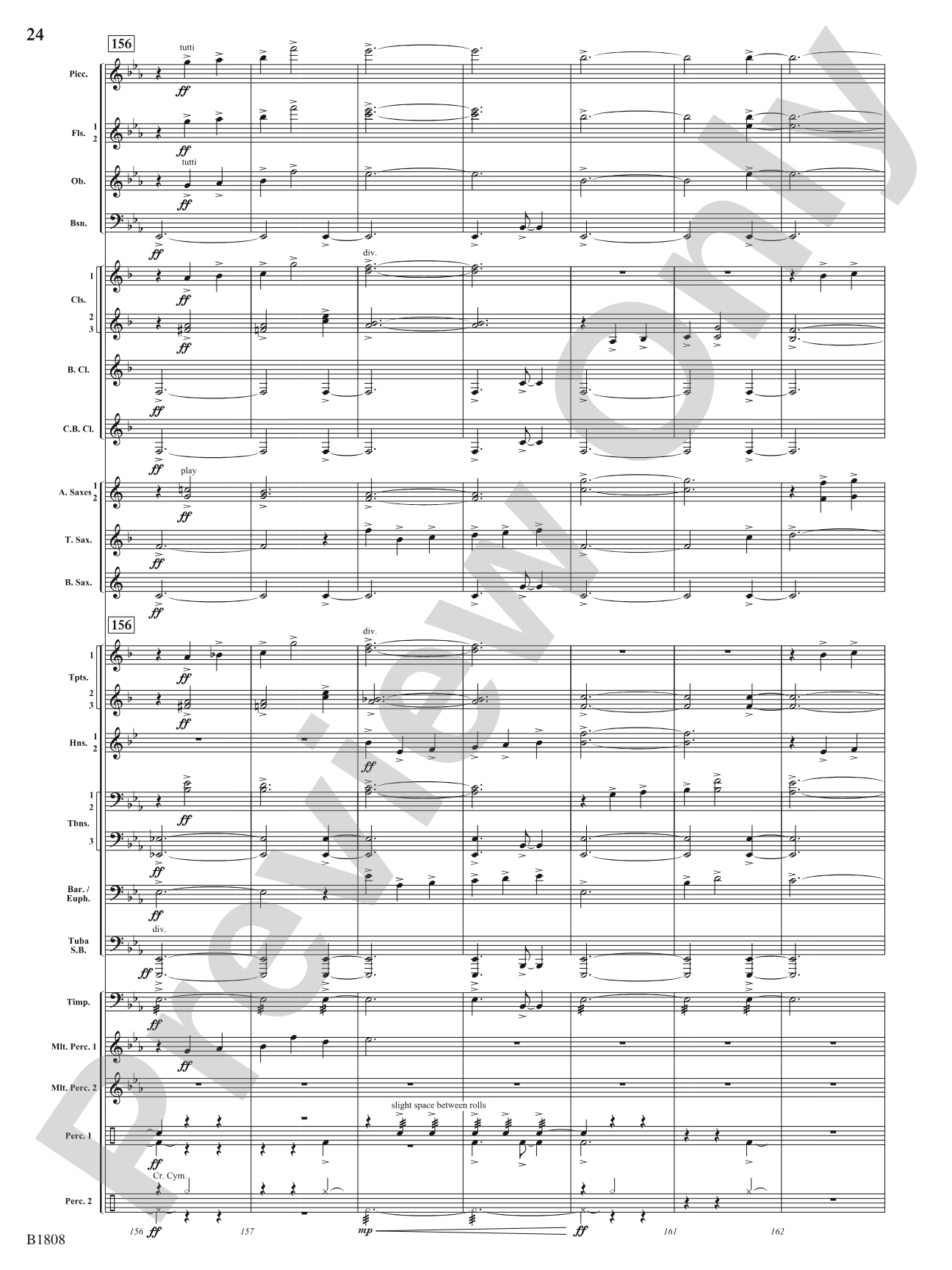 To Dance Among the Stars: Concert Band Conductor Score & Parts