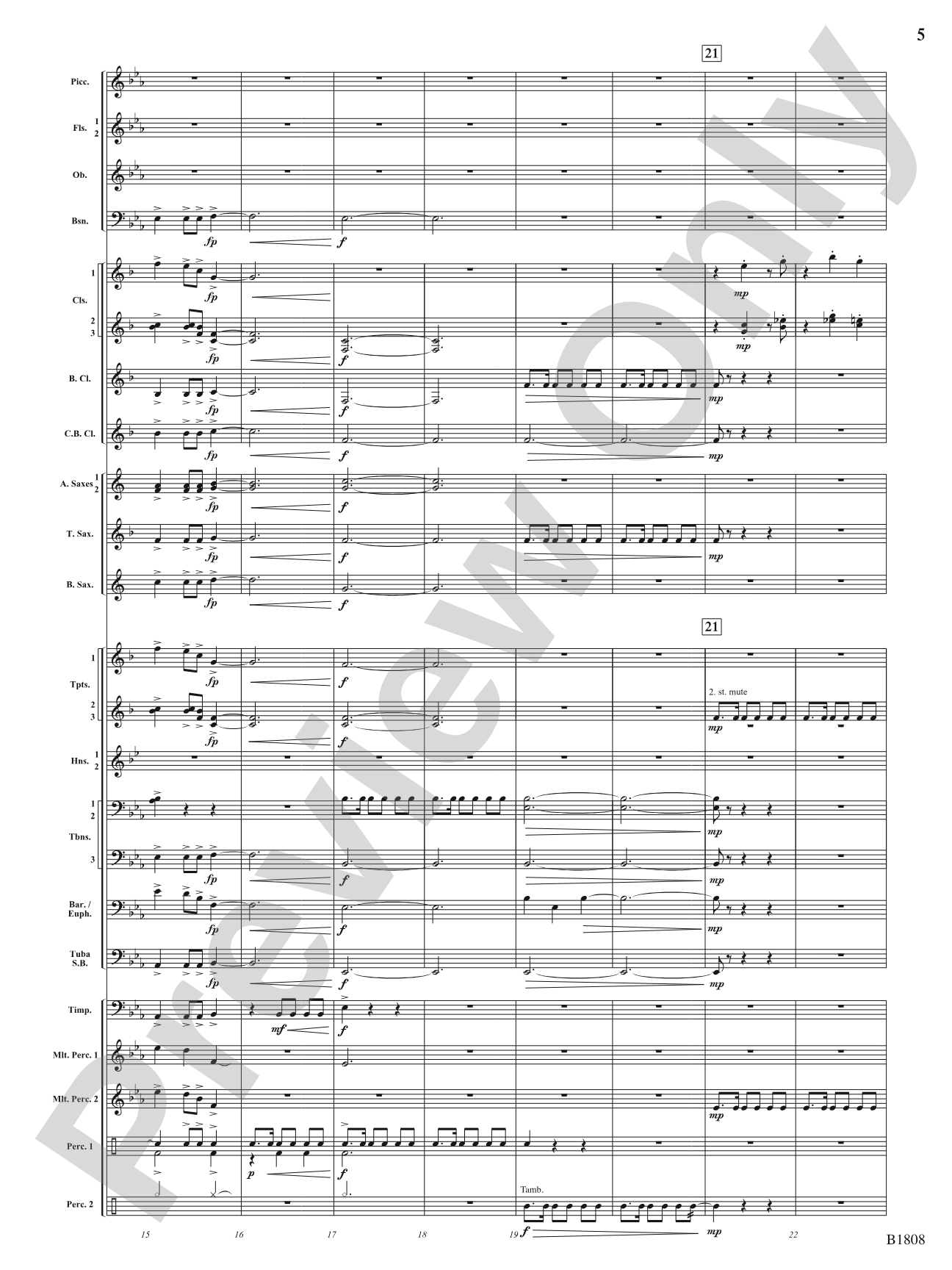 To Dance Among the Stars: Concert Band Conductor Score & Parts