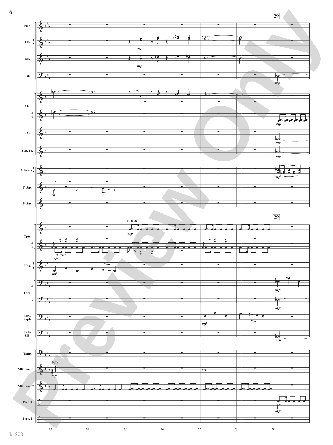 To Dance Among the Stars: Concert Band Conductor Score & Parts
