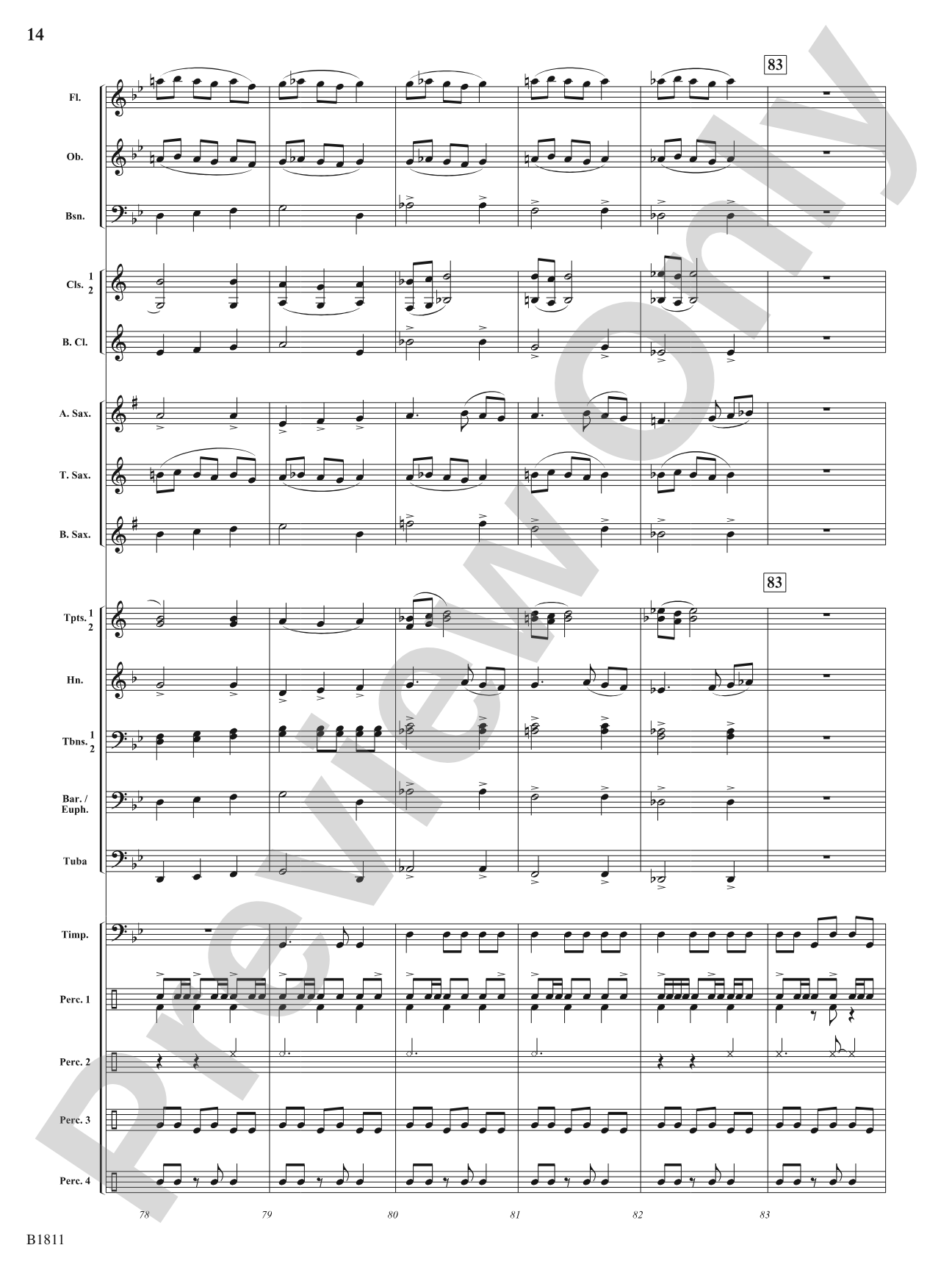 Danza del Toro: Concert Band Conductor Score & Parts