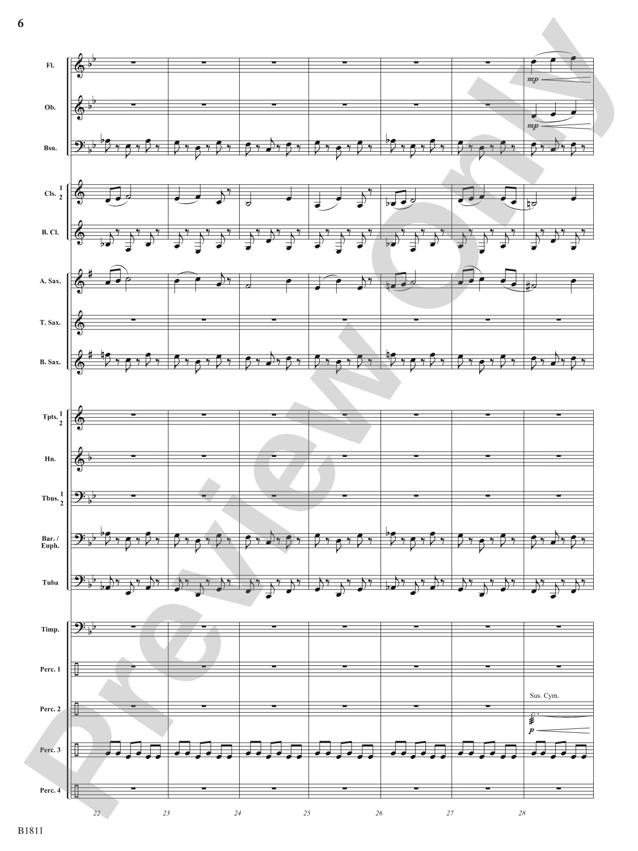 Danza del Toro: Concert Band Conductor Score & Parts