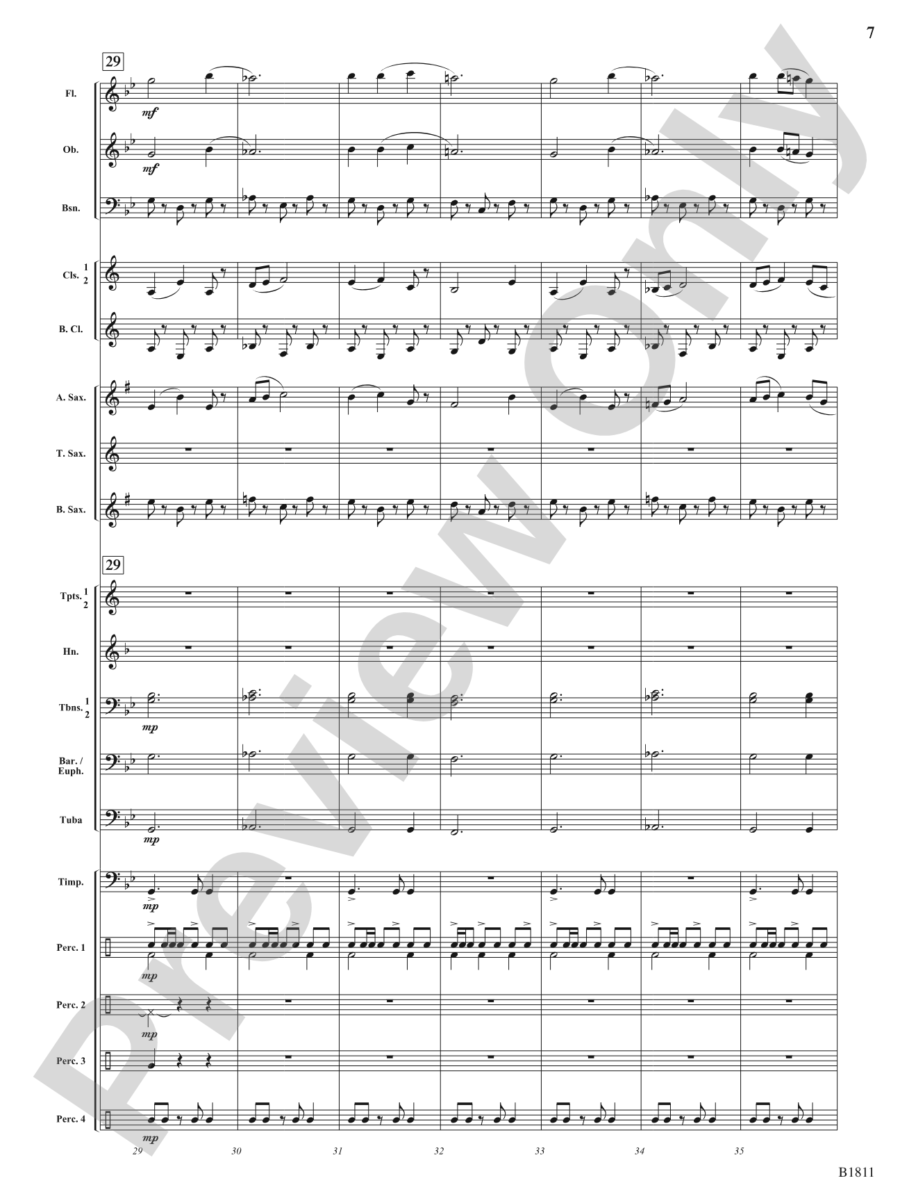 Danza del Toro: Concert Band Conductor Score & Parts