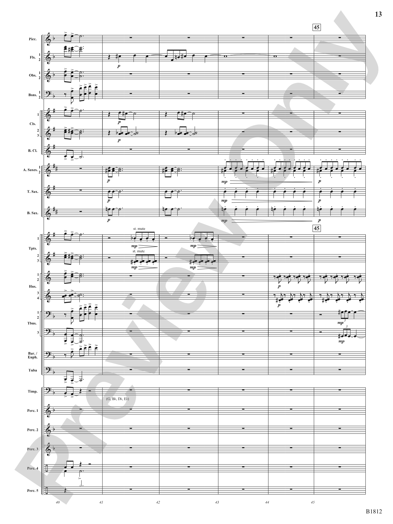 Pixelated World: Concert Band Conductor Score & Parts