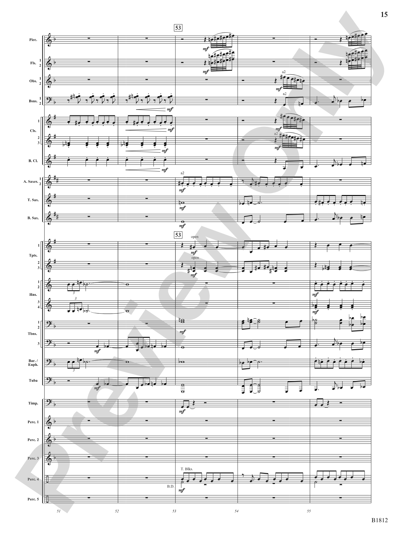Pixelated World: Concert Band Conductor Score & Parts