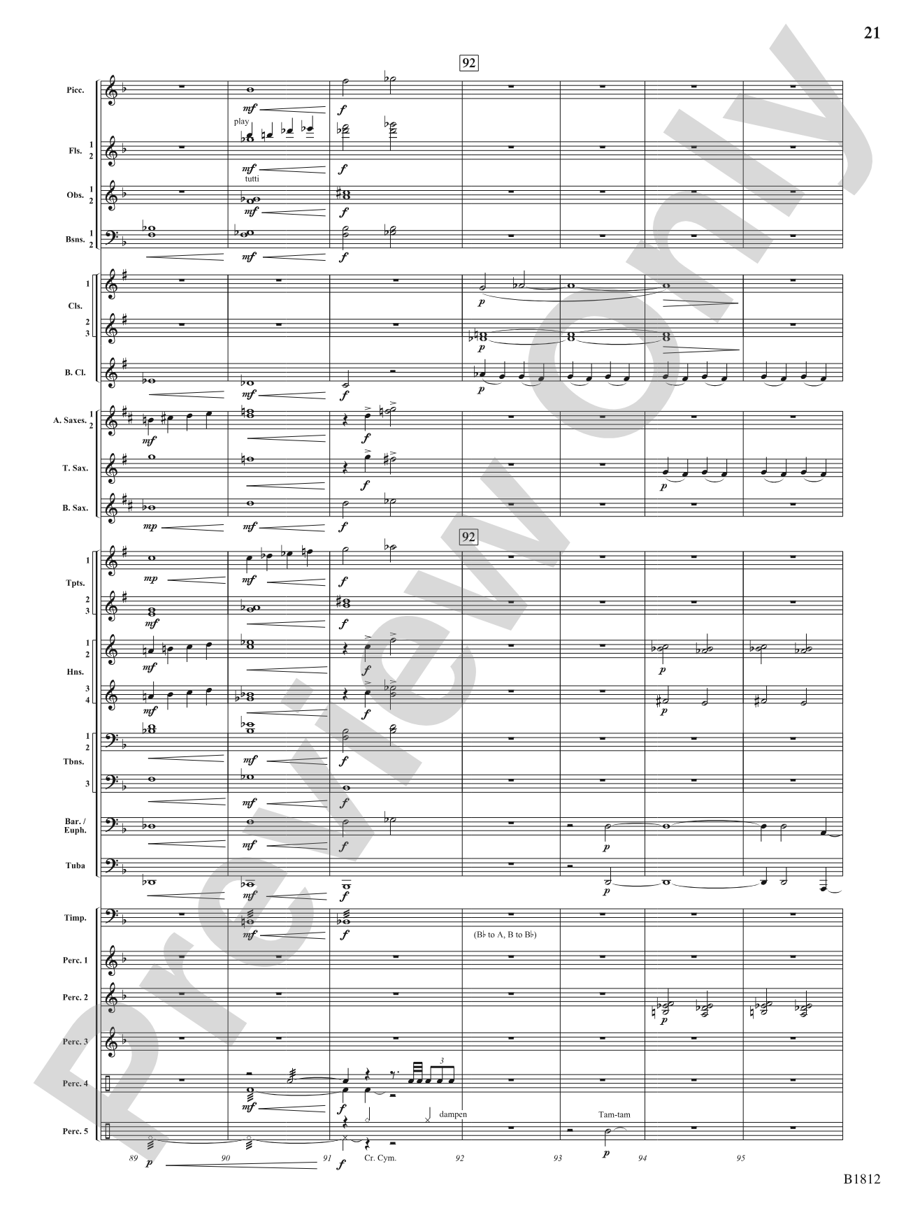 Pixelated World: Concert Band Conductor Score & Parts
