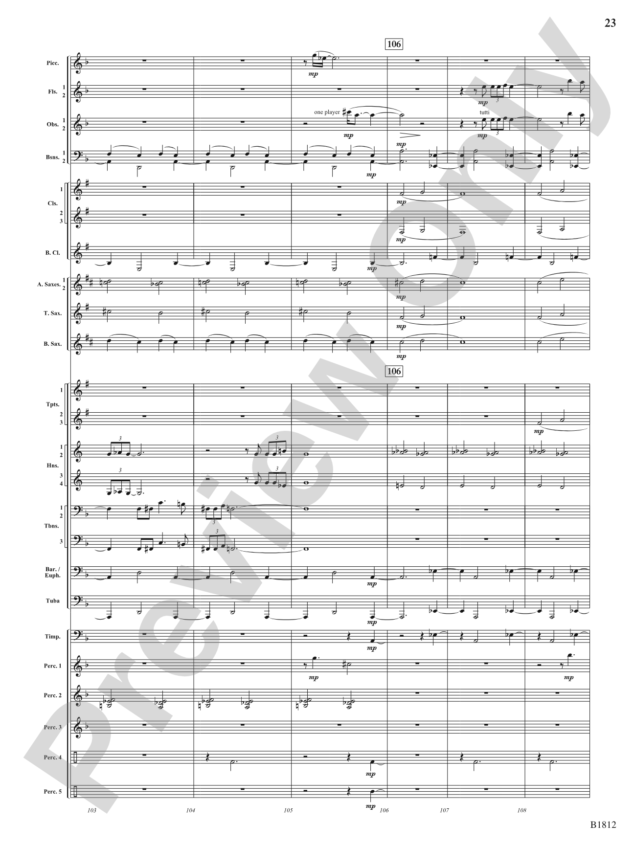 Pixelated World: Concert Band Conductor Score & Parts