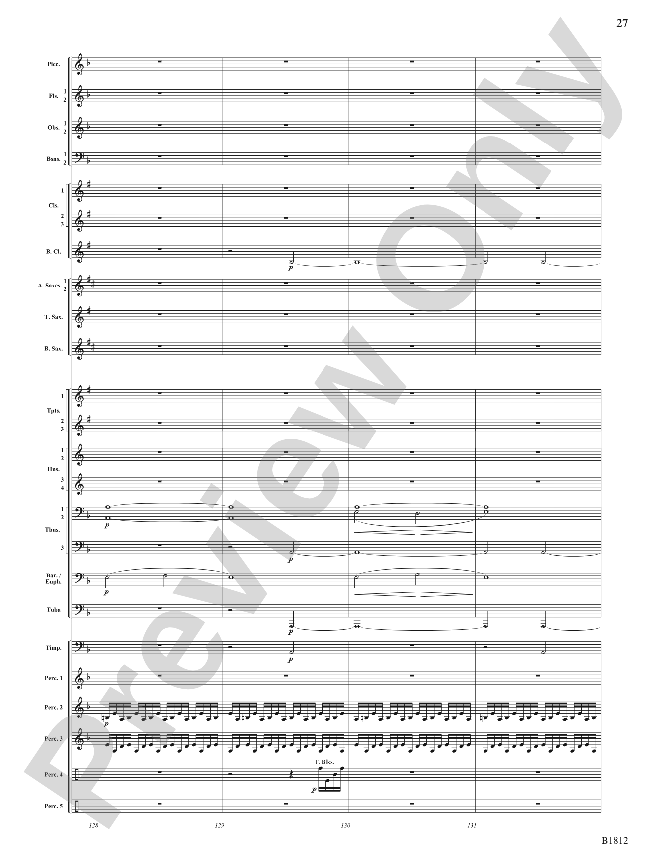 Pixelated World: Concert Band Conductor Score & Parts
