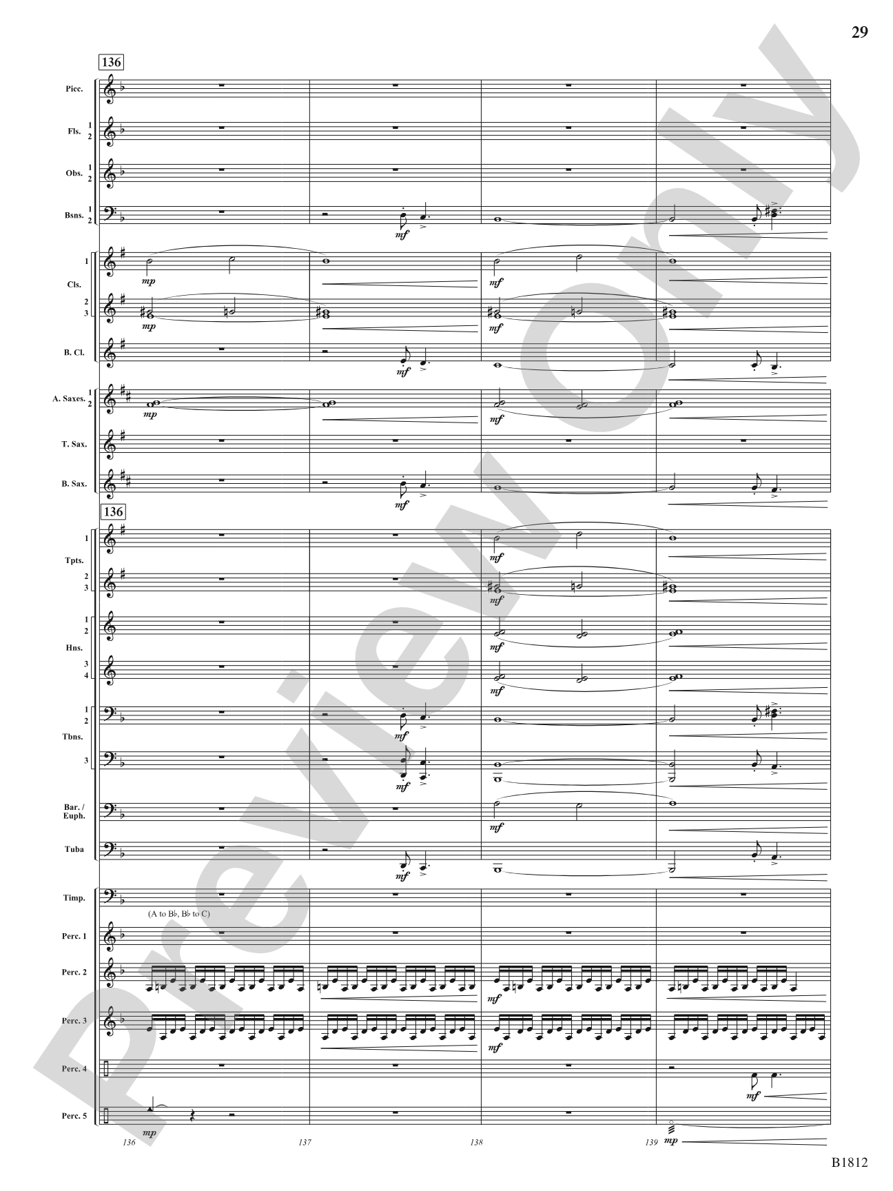 Pixelated World: Concert Band Conductor Score & Parts