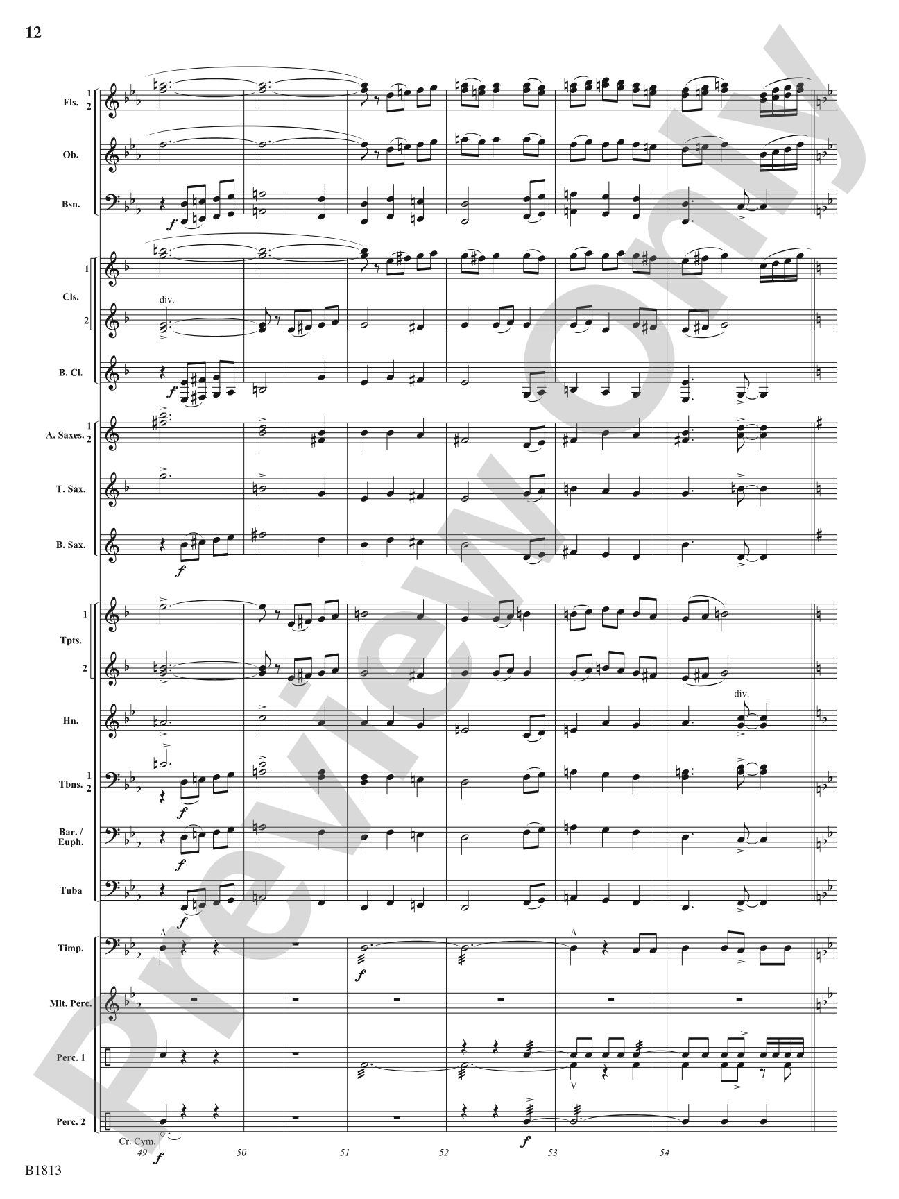 Multnomah (Legend of the Falls): Concert Band Conductor Score & Parts
