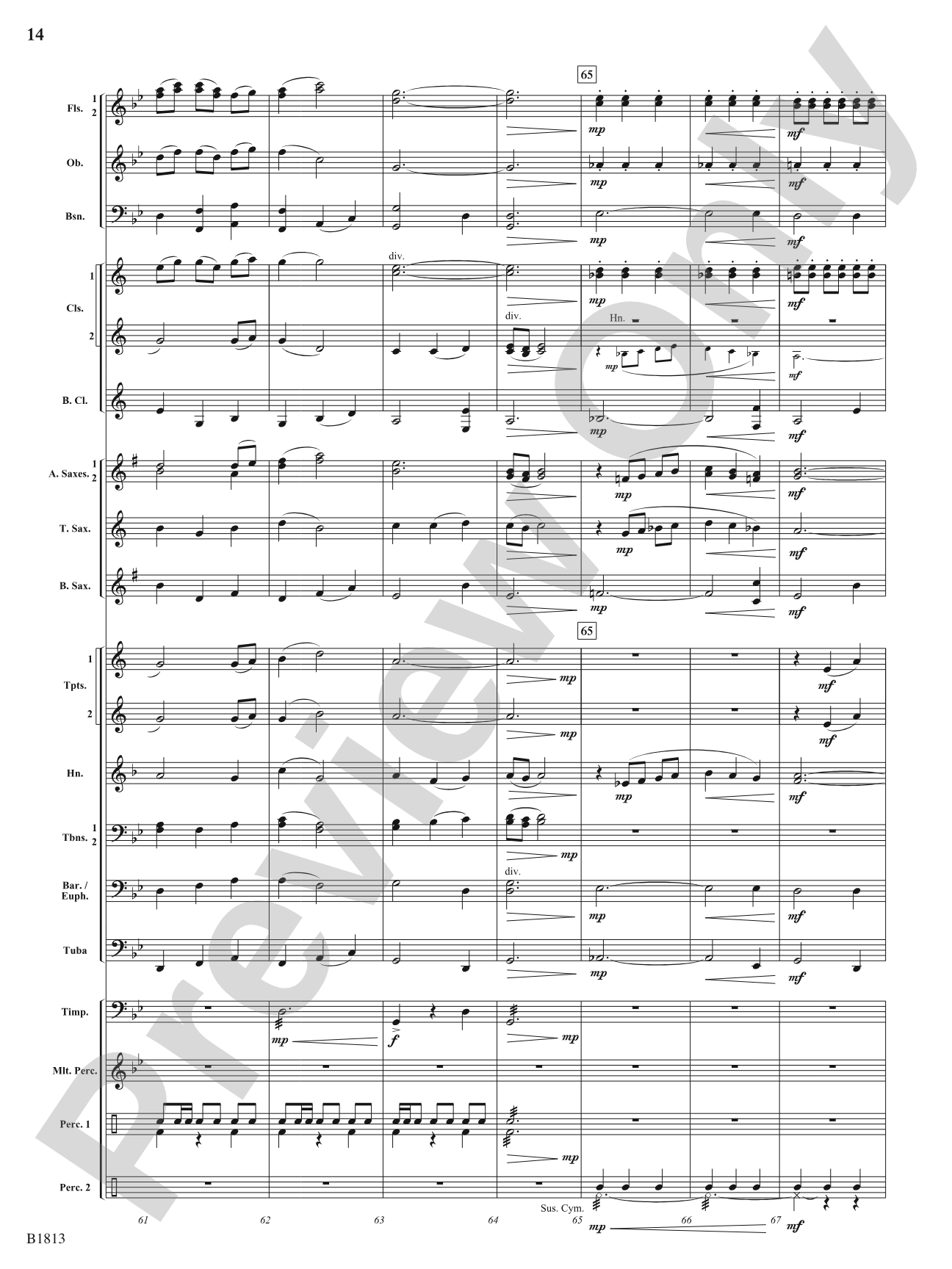 Multnomah (Legend of the Falls): Concert Band Conductor Score & Parts