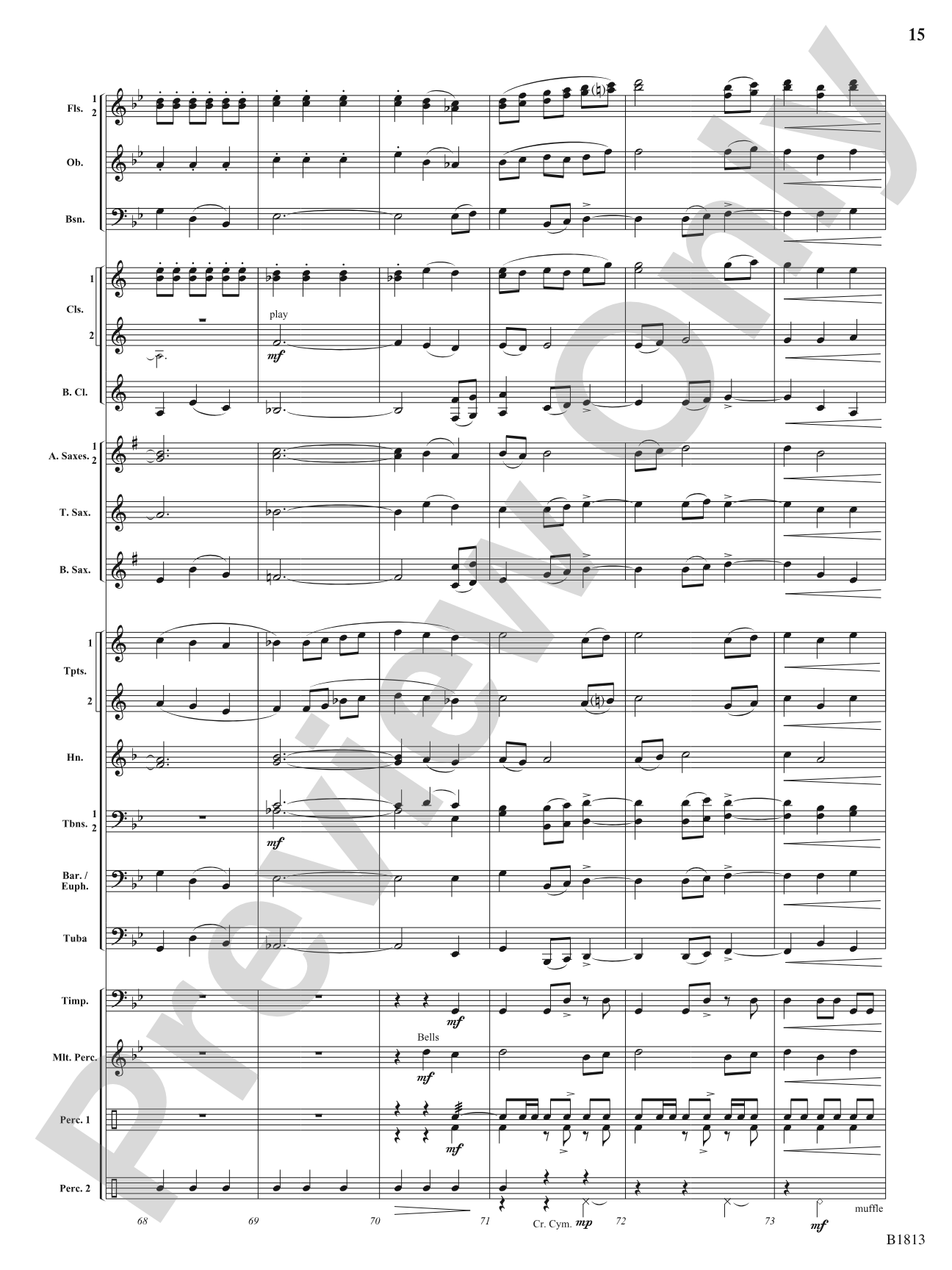 Multnomah (Legend of the Falls): Concert Band Conductor Score & Parts