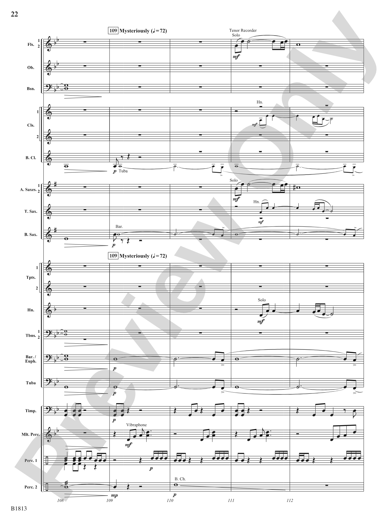 Multnomah (Legend of the Falls): Concert Band Conductor Score & Parts