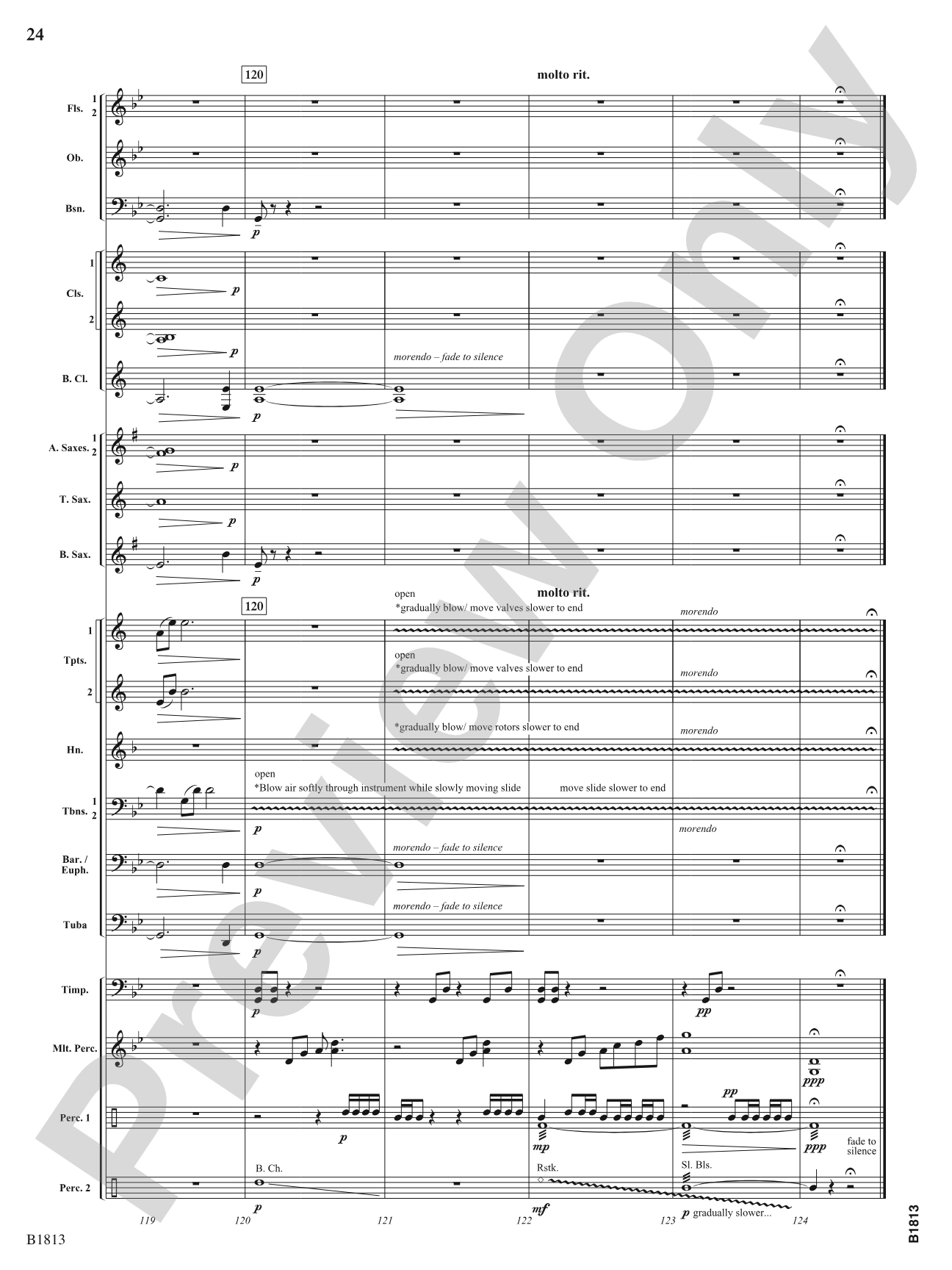 Multnomah (Legend of the Falls): Concert Band Conductor Score & Parts