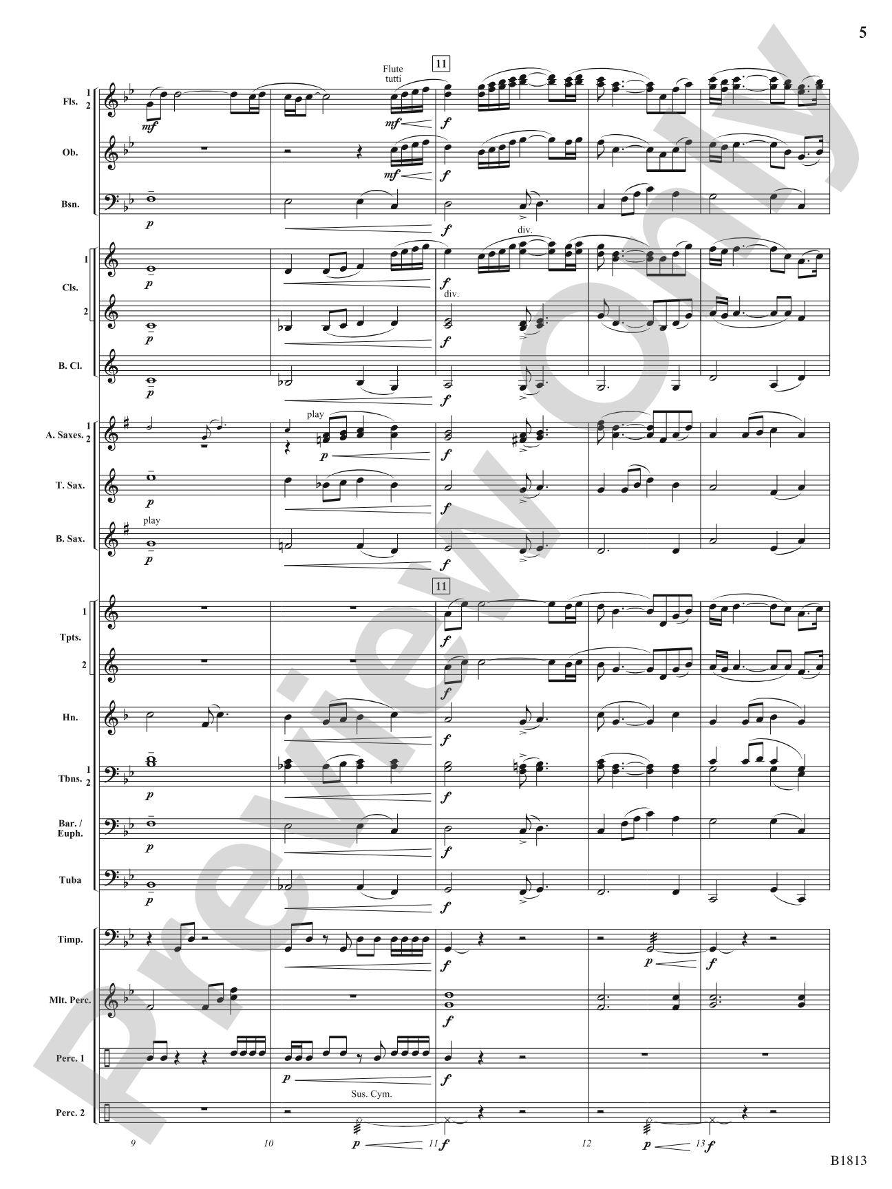 Multnomah (Legend of the Falls): Concert Band Conductor Score & Parts
