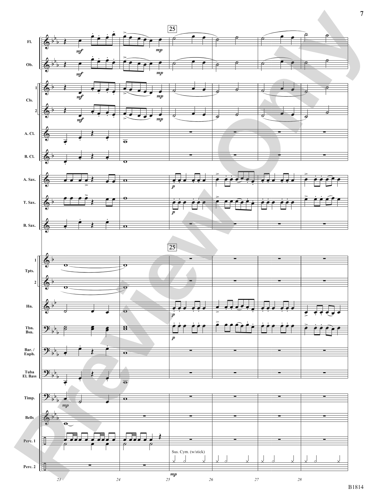 Crossing the Rubicon: Concert Band Conductor Score & Parts