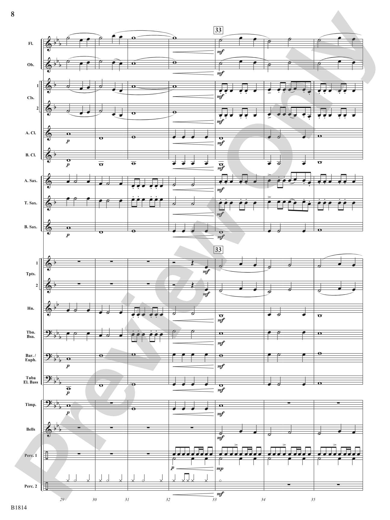 Crossing the Rubicon: Concert Band Conductor Score & Parts