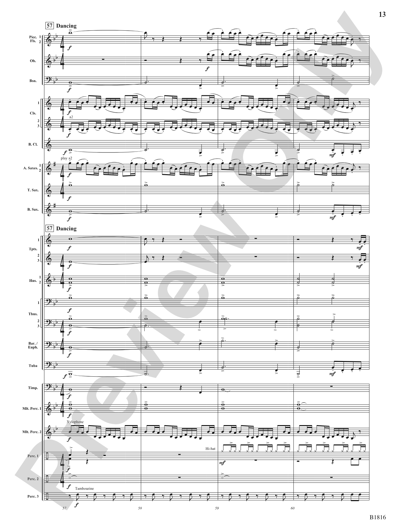Sultana: 1865: Concert Band Conductor Score & Parts