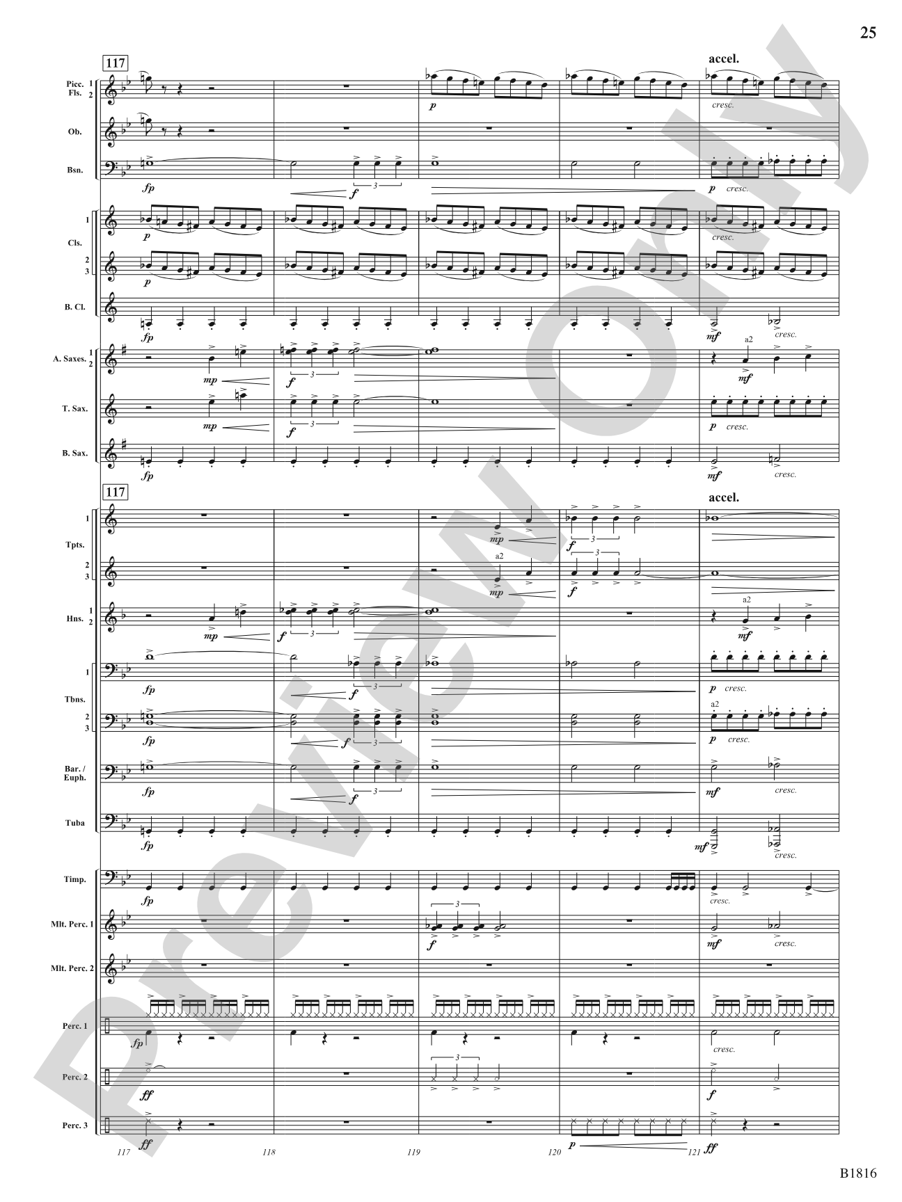 Sultana: 1865: Concert Band Conductor Score & Parts