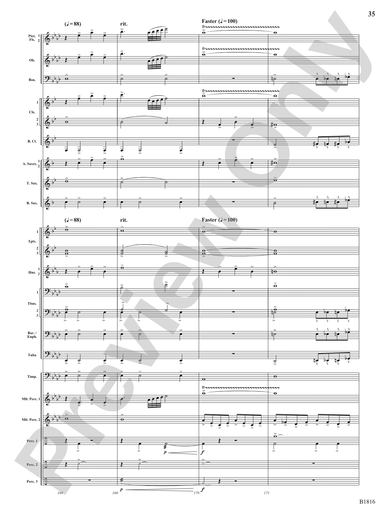 Sultana: 1865: Concert Band Conductor Score & Parts