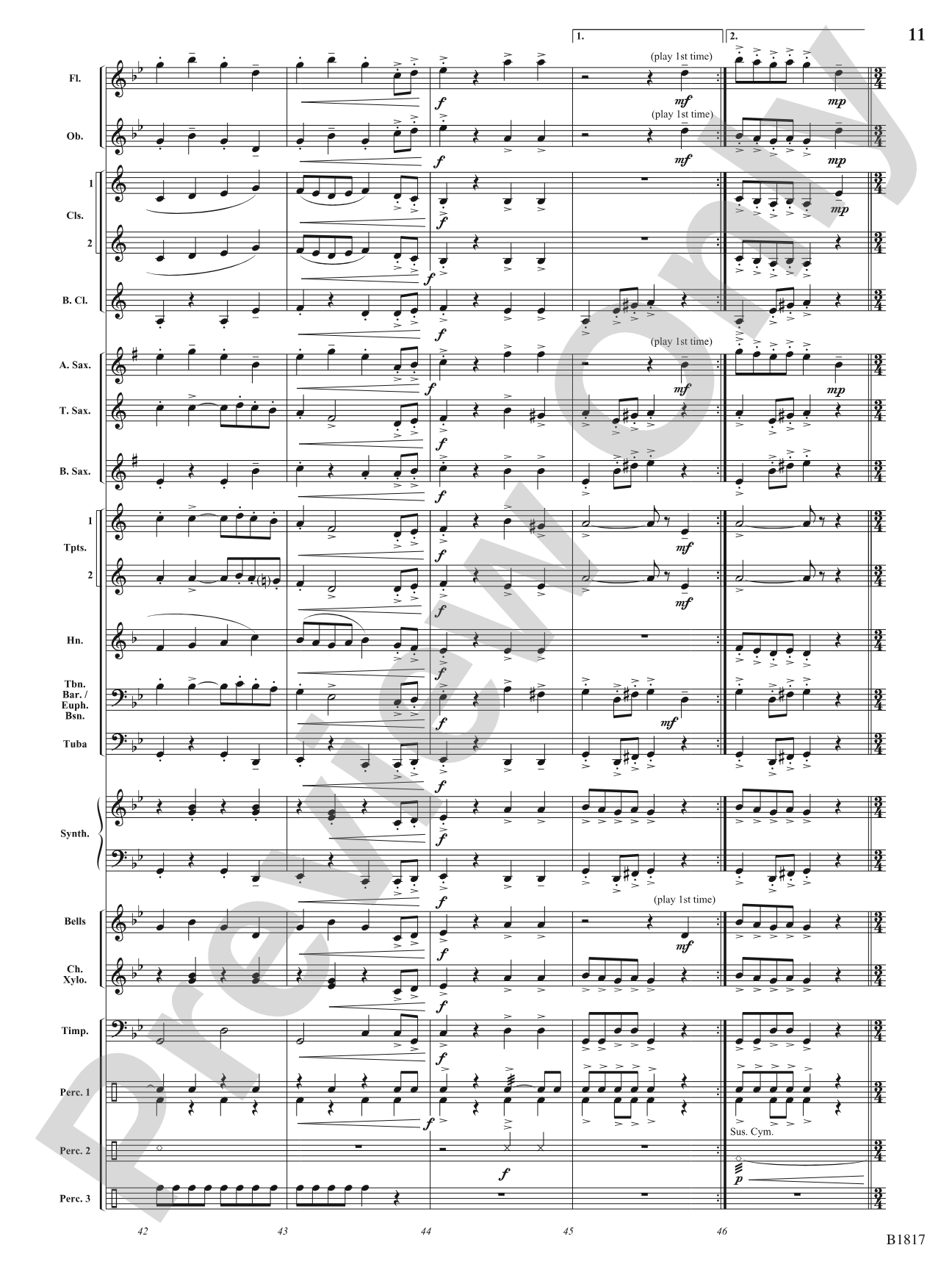 We Wish You a Scary Christmas!: Concert Band Conductor Score & Parts