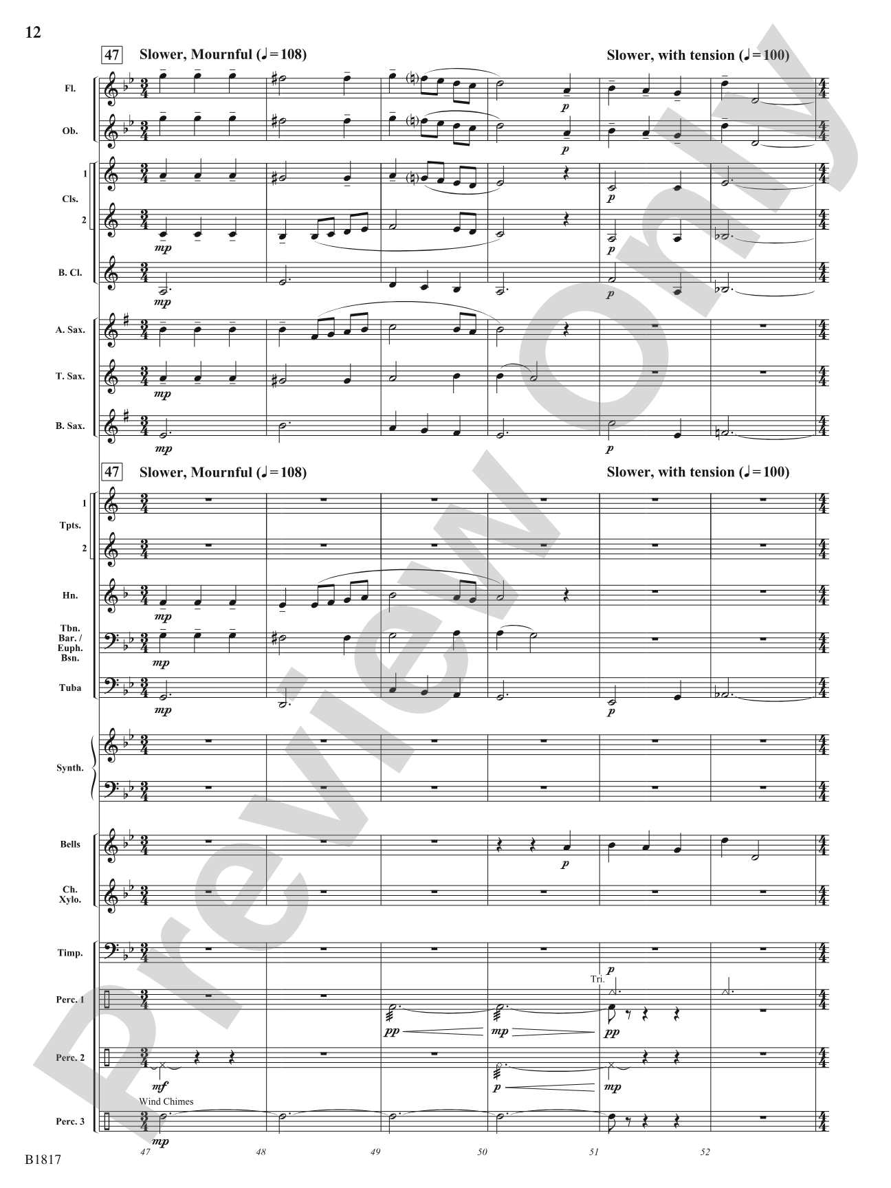 We Wish You a Scary Christmas!: Concert Band Conductor Score & Parts