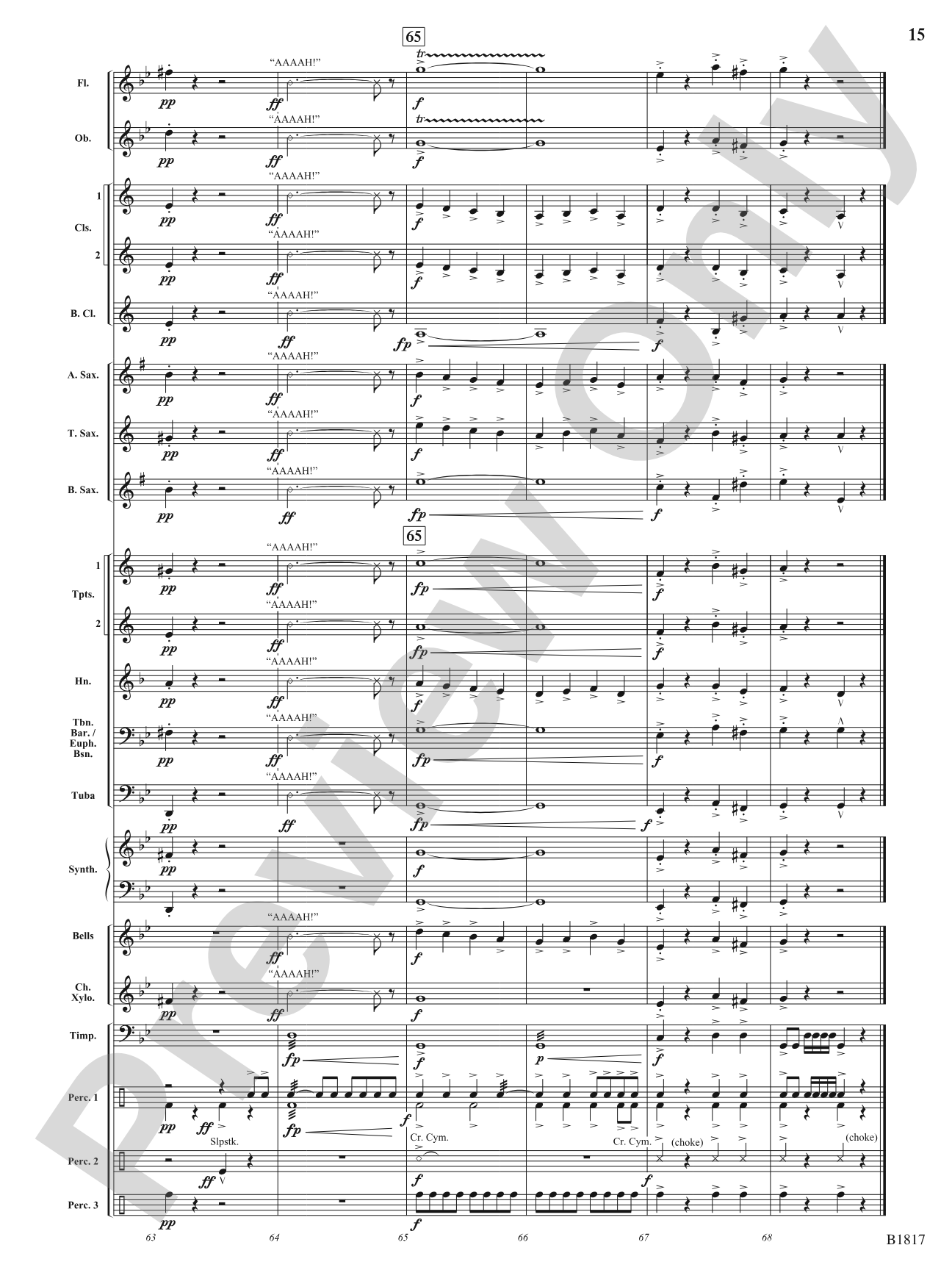 We Wish You a Scary Christmas!: Concert Band Conductor Score & Parts