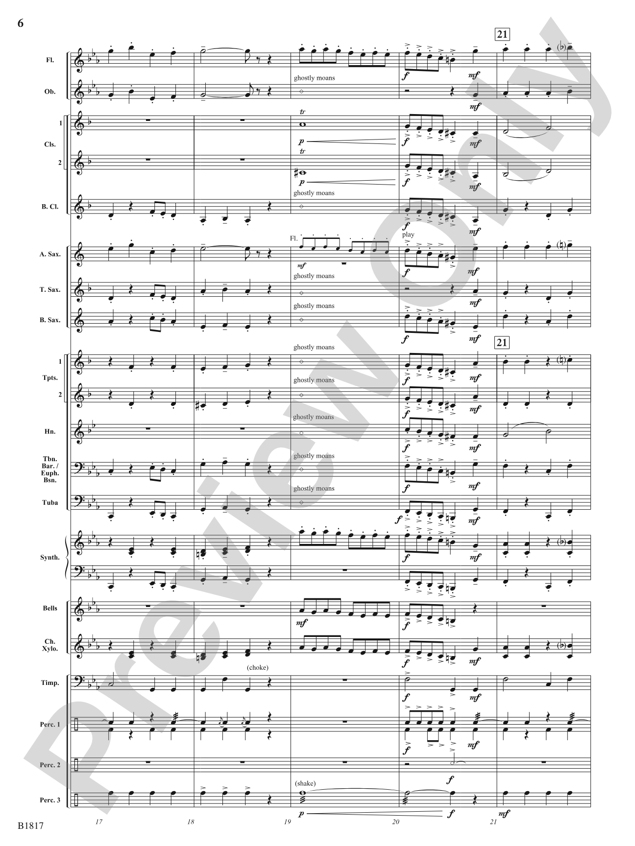 We Wish You a Scary Christmas!: Concert Band Conductor Score & Parts