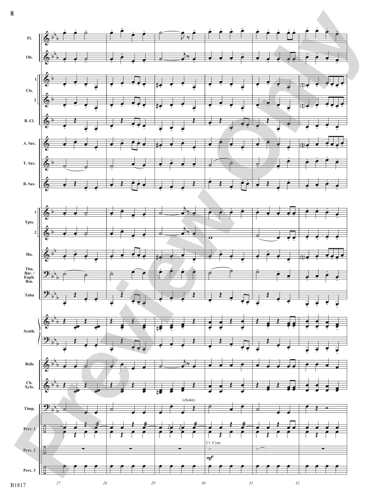 We Wish You a Scary Christmas!: Concert Band Conductor Score & Parts