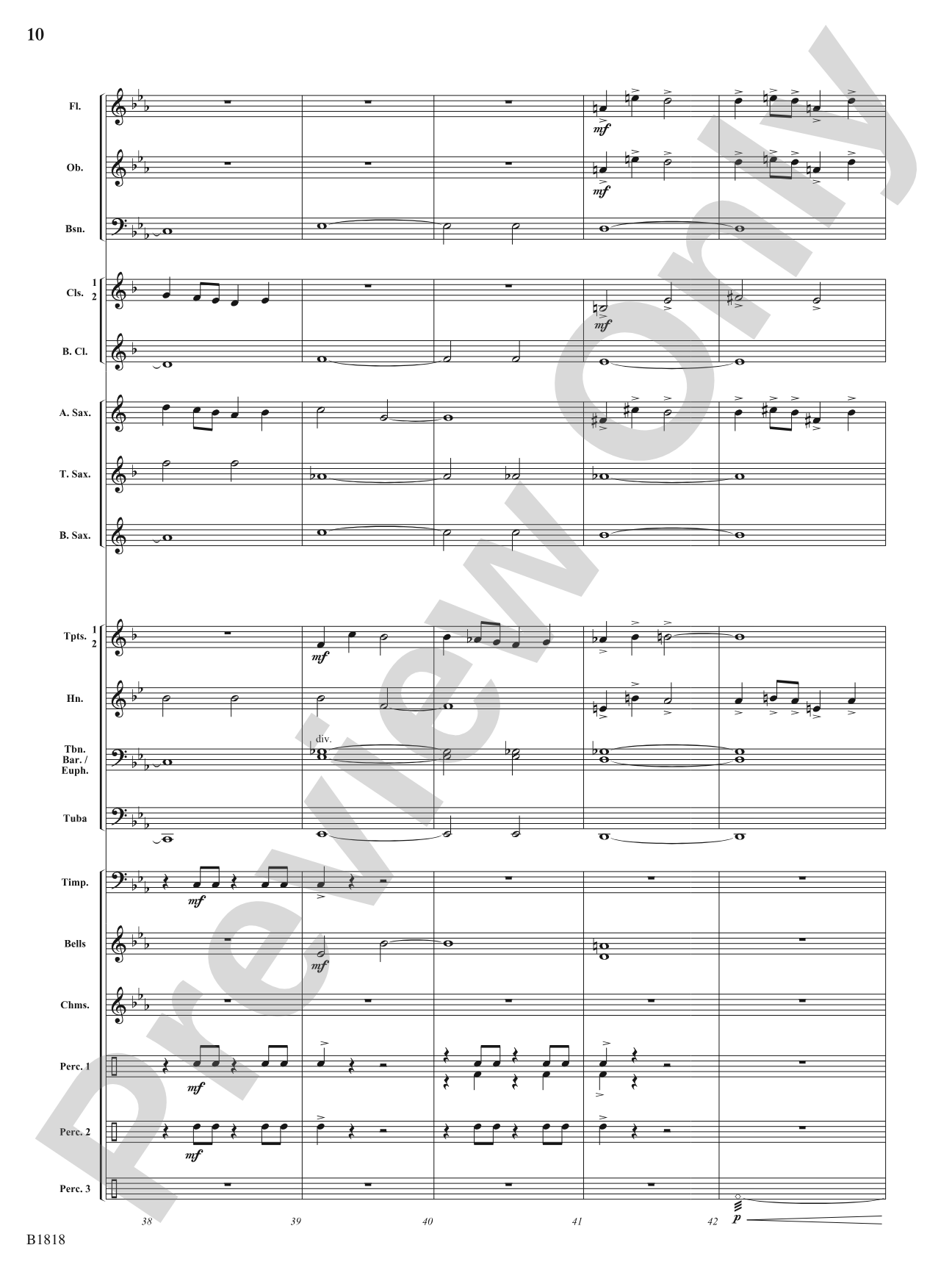 Champions Rising: Concert Band Conductor Score & Parts