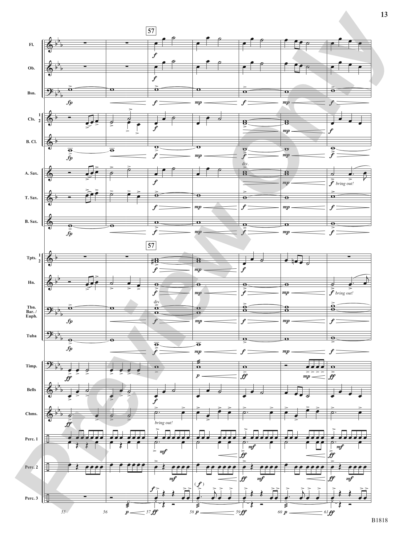 Champions Rising: Concert Band Conductor Score & Parts