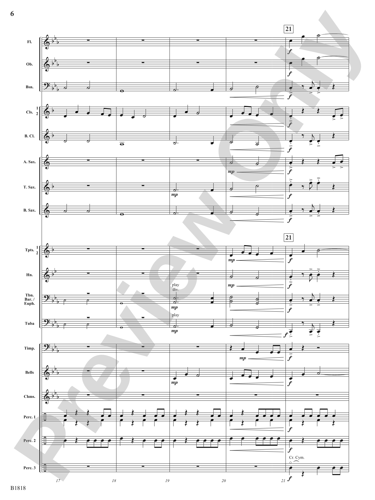 Champions Rising: Concert Band Conductor Score & Parts