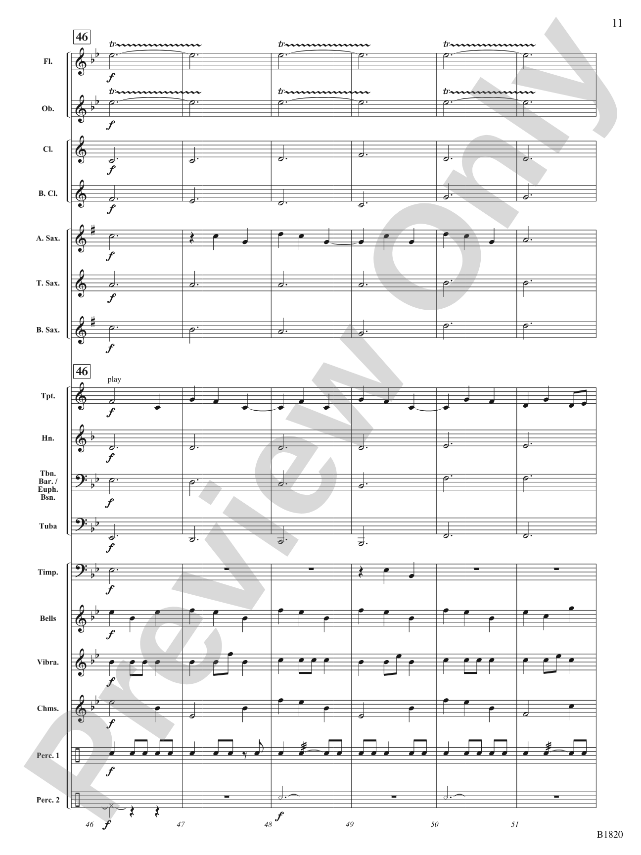 Leap of Faith (Fanfare): Concert Band Conductor Score & Parts
