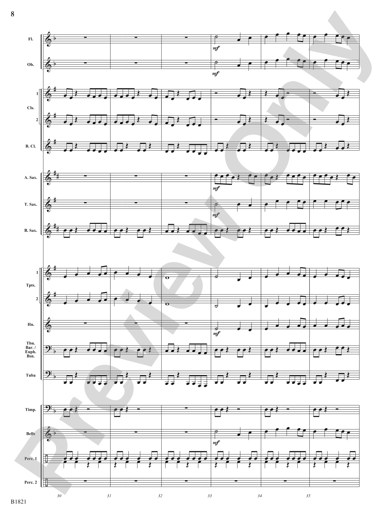 Arctic Wars (Rise of the Penguin Army): Concert Band Conductor Score & Parts