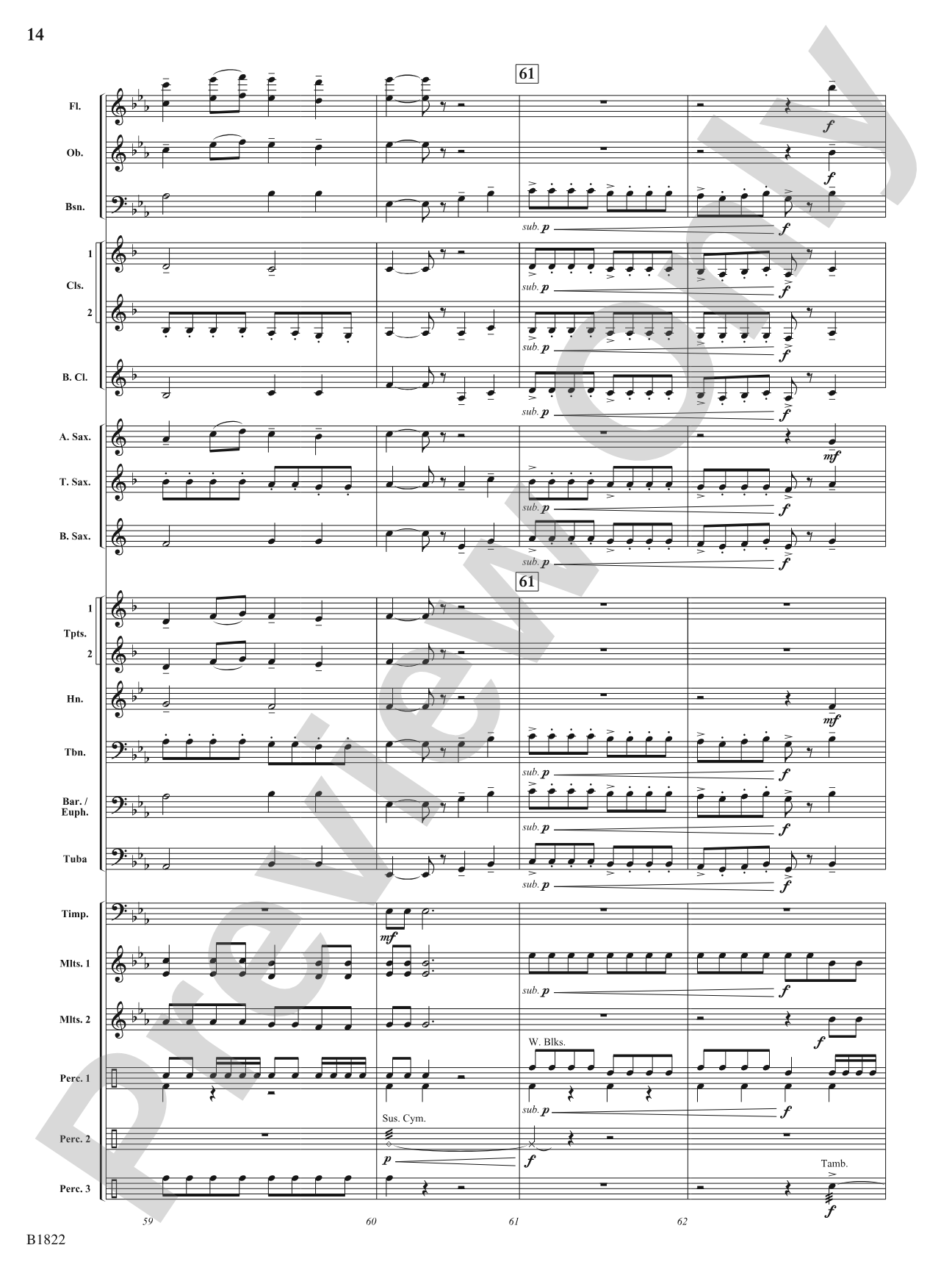 Dancing Lights: Concert Band Conductor Score & Parts