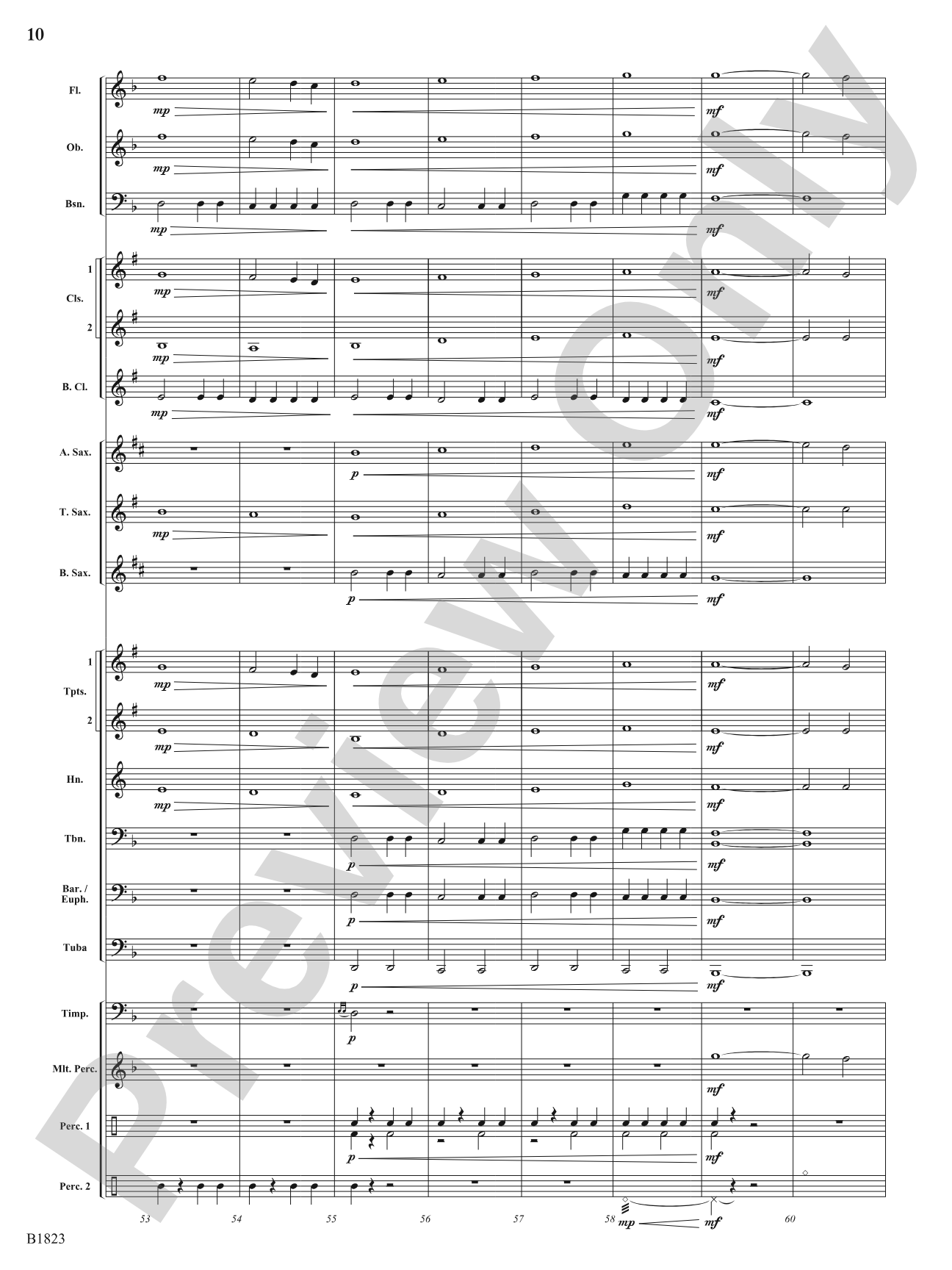Storm: Concert Band Conductor Score & Parts