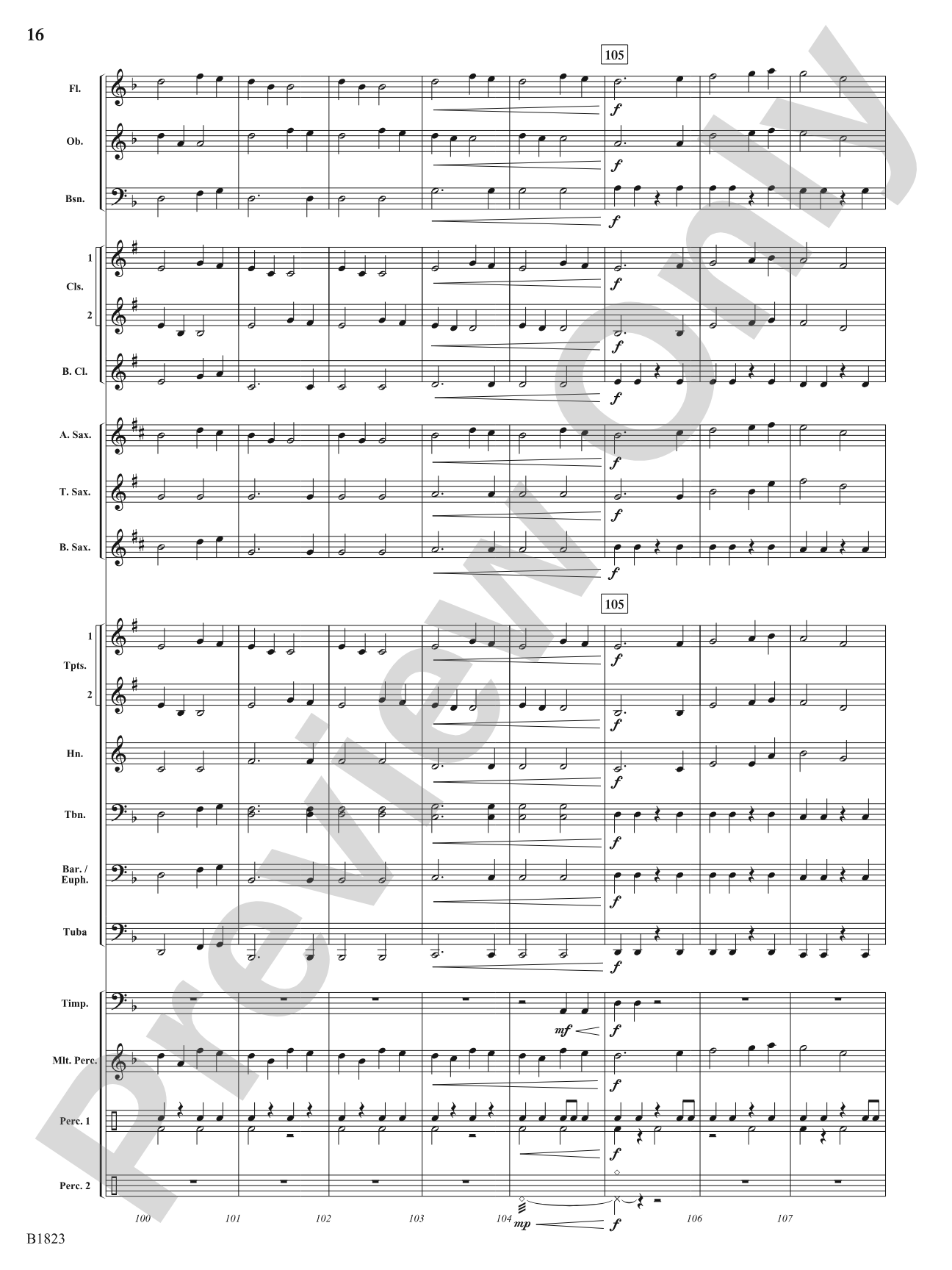 Storm: Concert Band Conductor Score & Parts