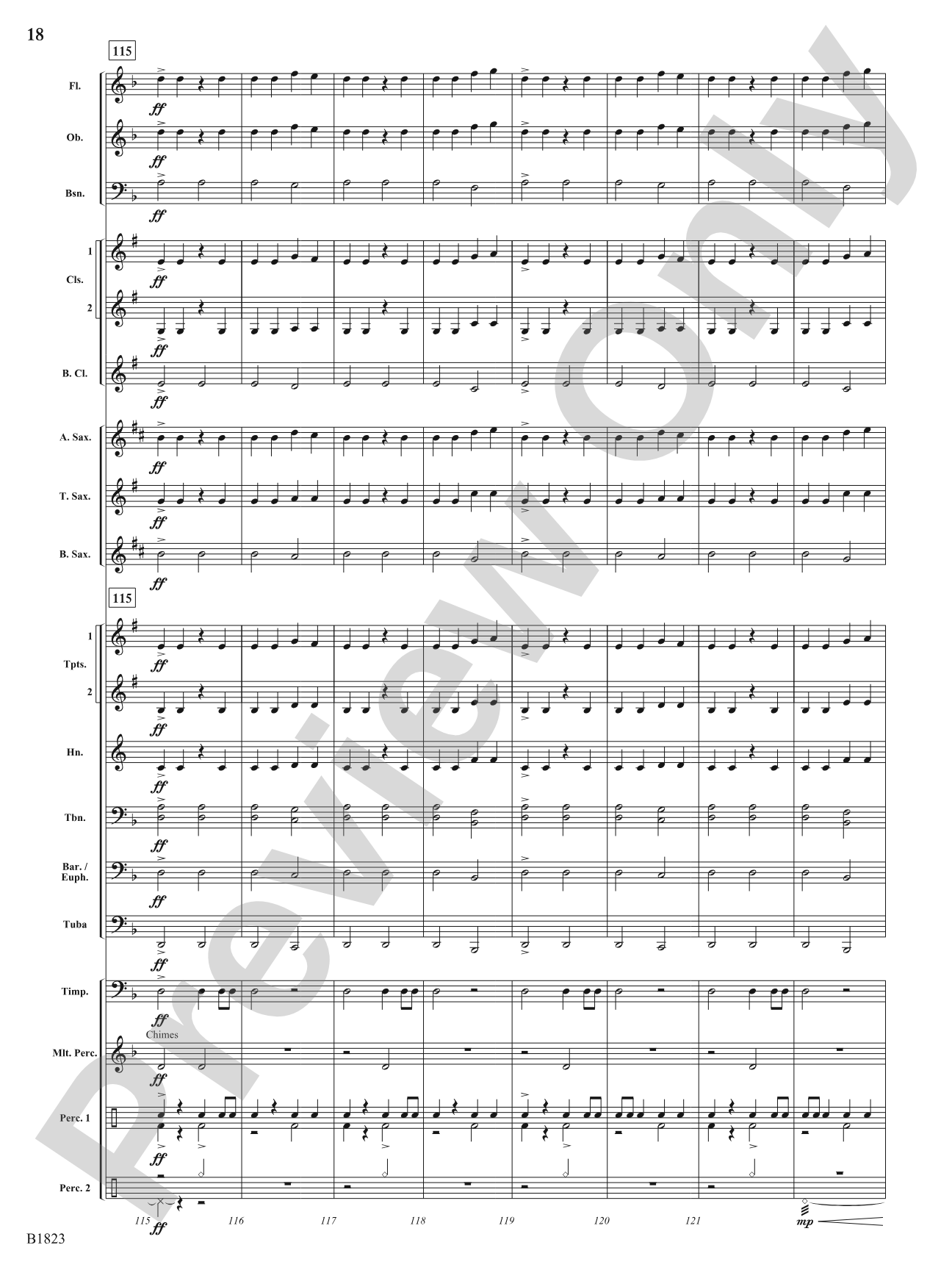 Storm: Concert Band Conductor Score & Parts