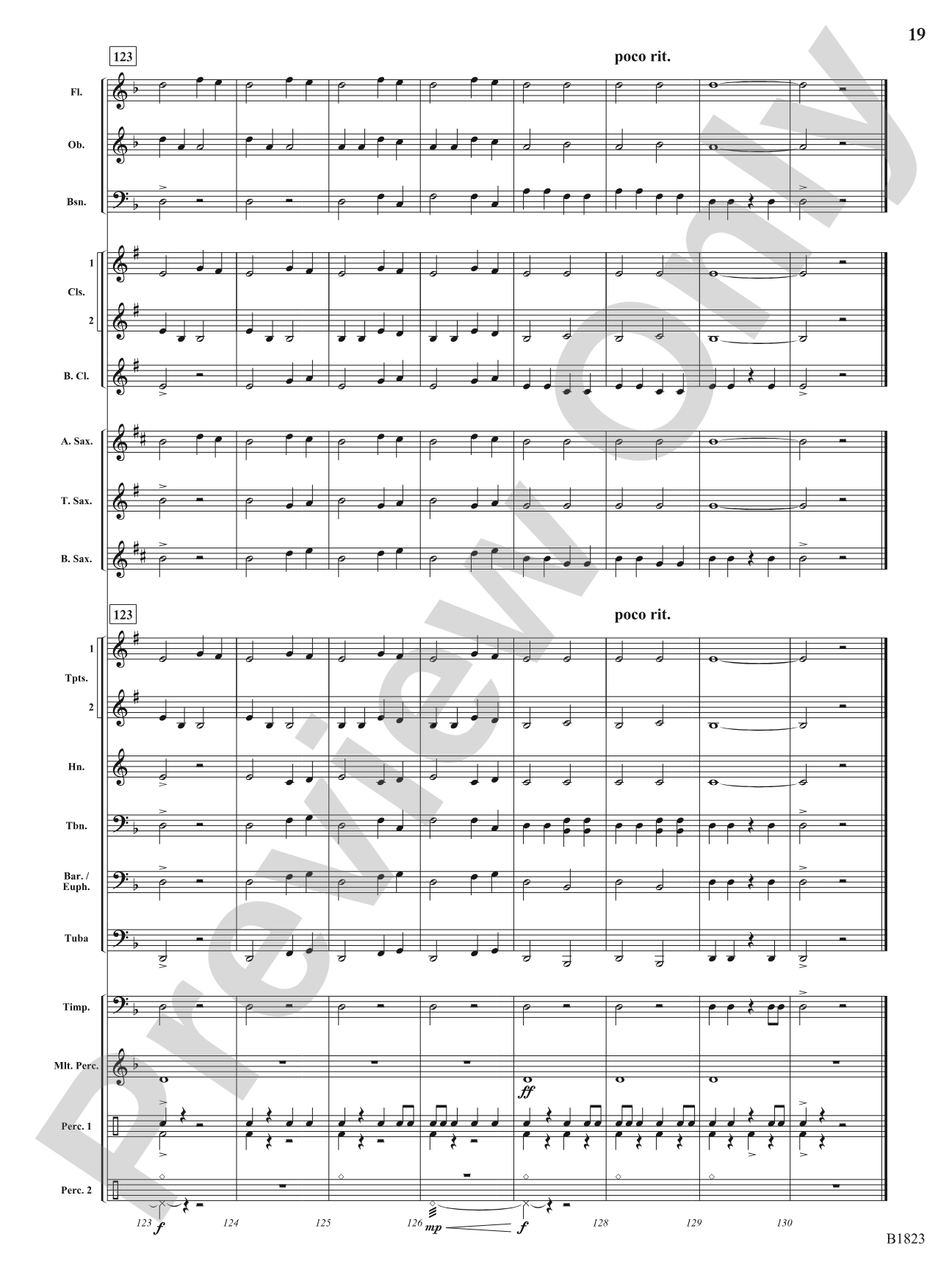 Storm: Concert Band Conductor Score & Parts
