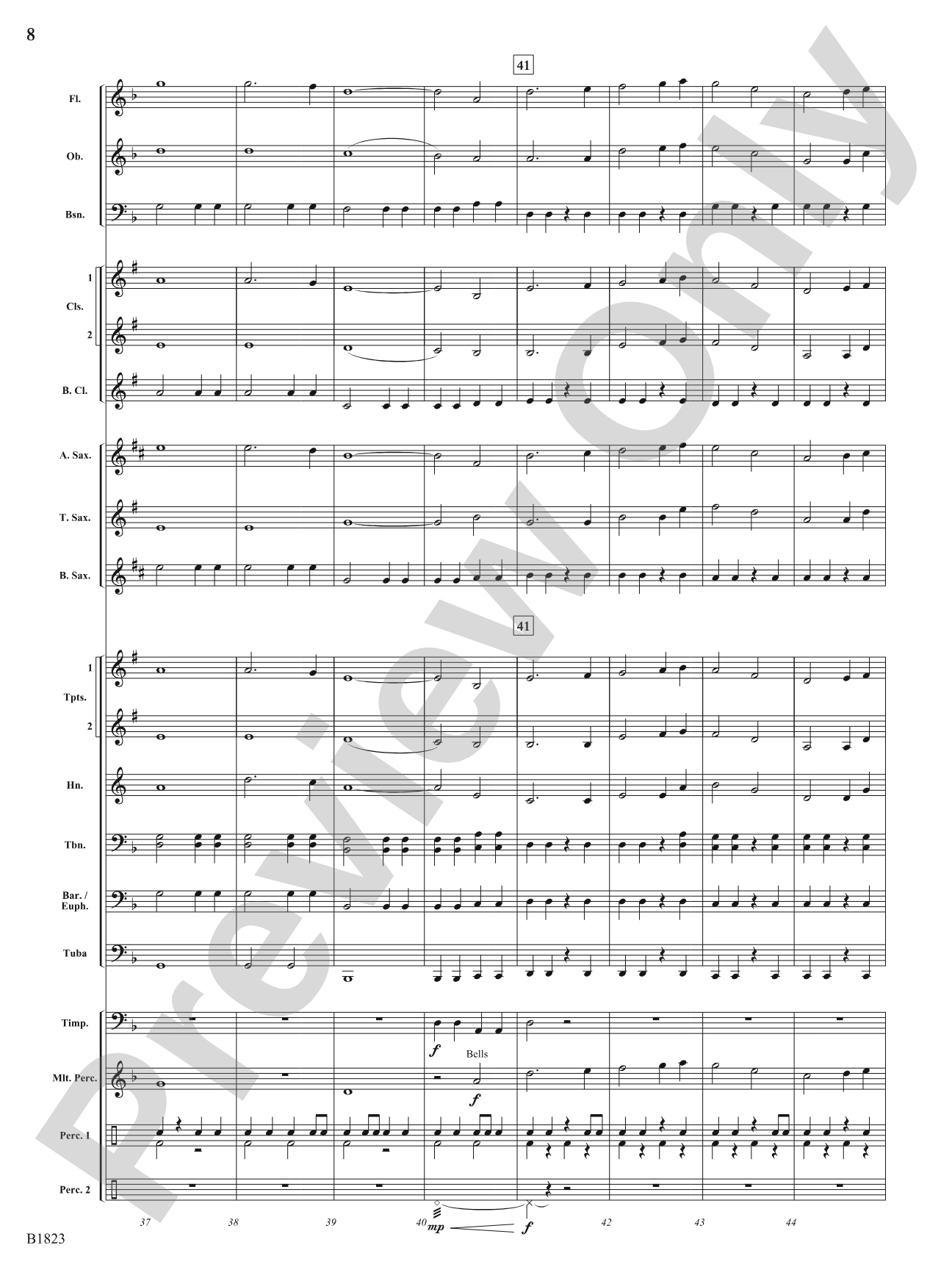Storm: Concert Band Conductor Score & Parts
