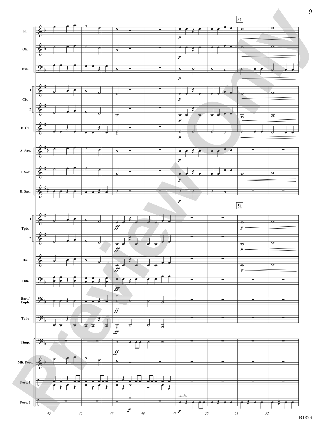 Storm: Concert Band Conductor Score & Parts